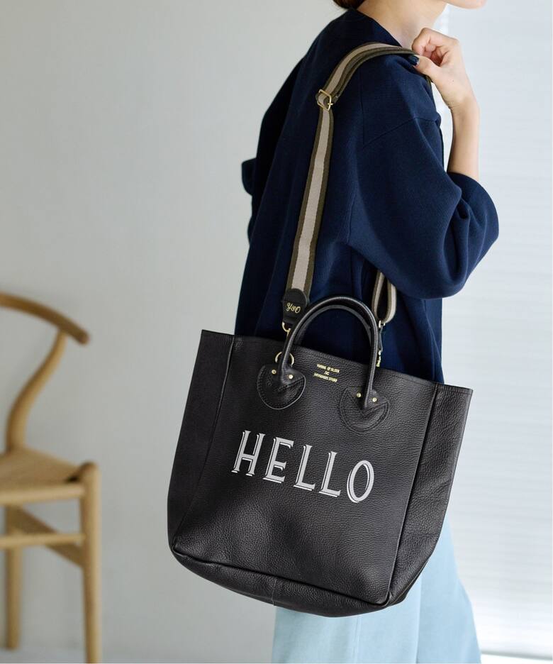≪追加≫【YOUNG&OLSEN】 別注ストラップ付きHELLOバッグ（トート  