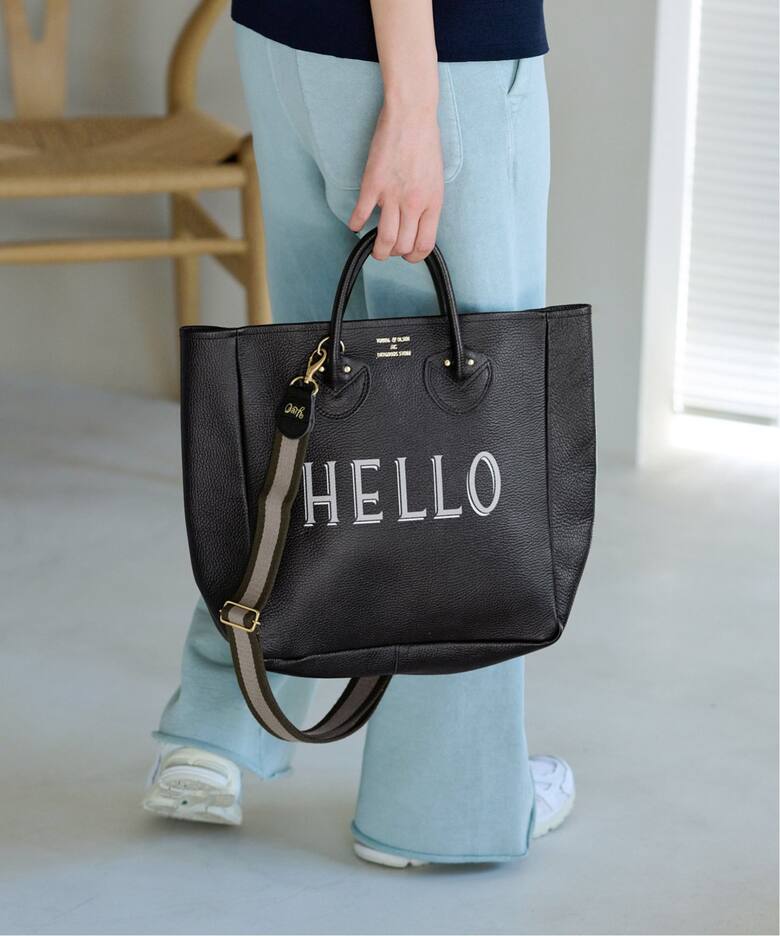 ≪追加≫【YOUNG&OLSEN】 別注ストラップ付きHELLOバッグ（トート  