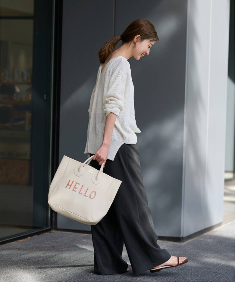 ≪追加≫【YOUNG&OLSEN】 別注ストラップ付きHELLOバッグ（トート 