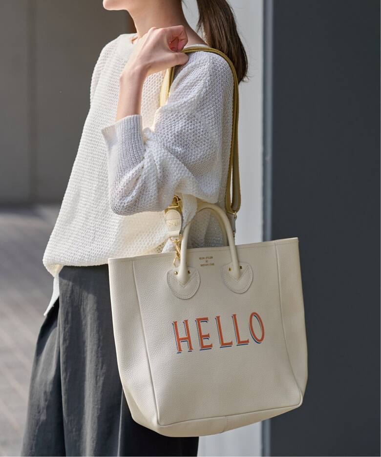 ≪追加≫【YOUNG&OLSEN】 別注ストラップ付きHELLOバッグ（トート 