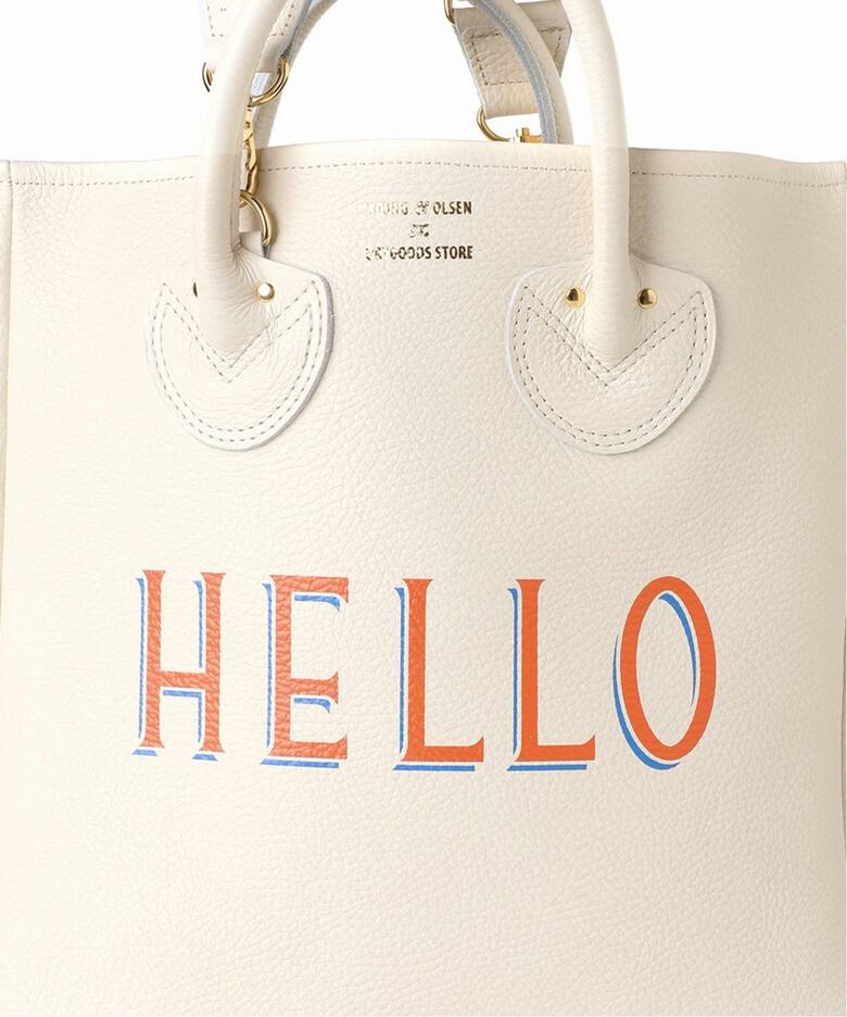 ≪追加≫【YOUNG&OLSEN】 別注ストラップ付きHELLOバッグ（トート  