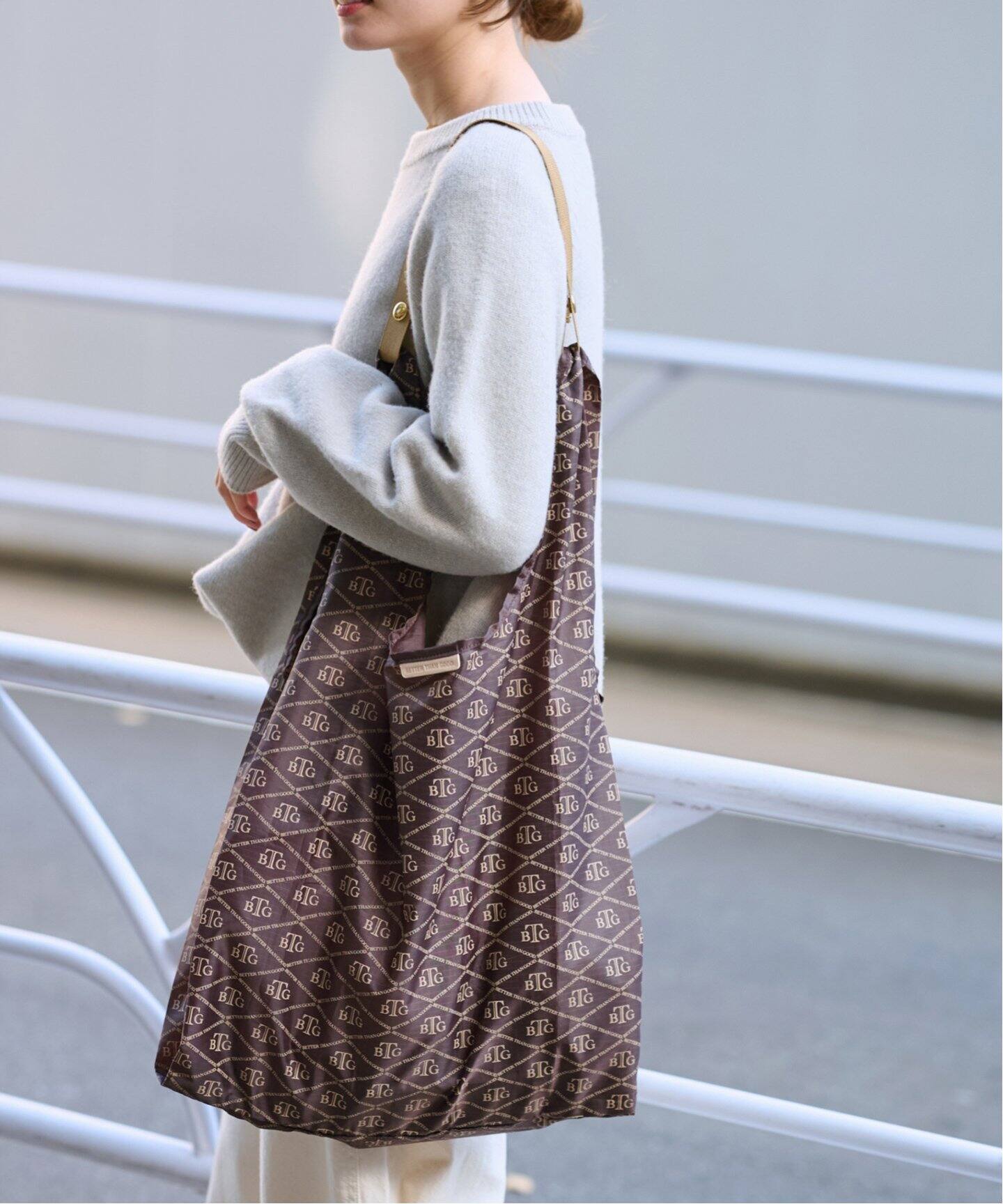 BETTER THAN GOOD PACKABLE SHOPPERS バッグ（トートバッグ