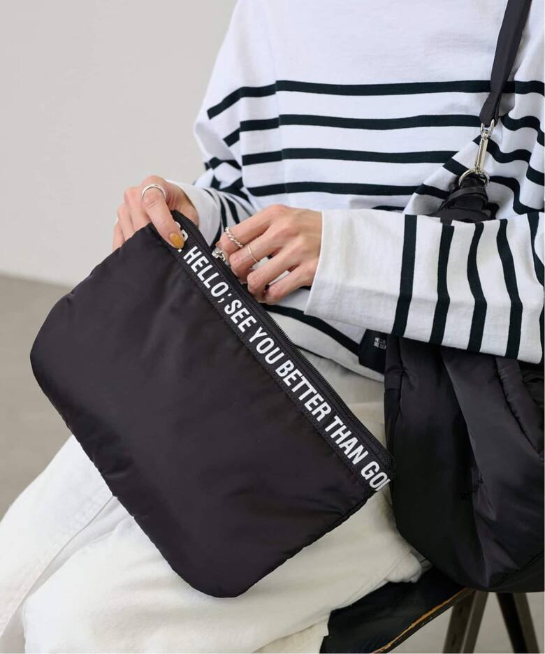 ≪追加≫【haru×BETTER THAN GOOD×FRAMeWORK】2WAY NYLON SHOULDER  