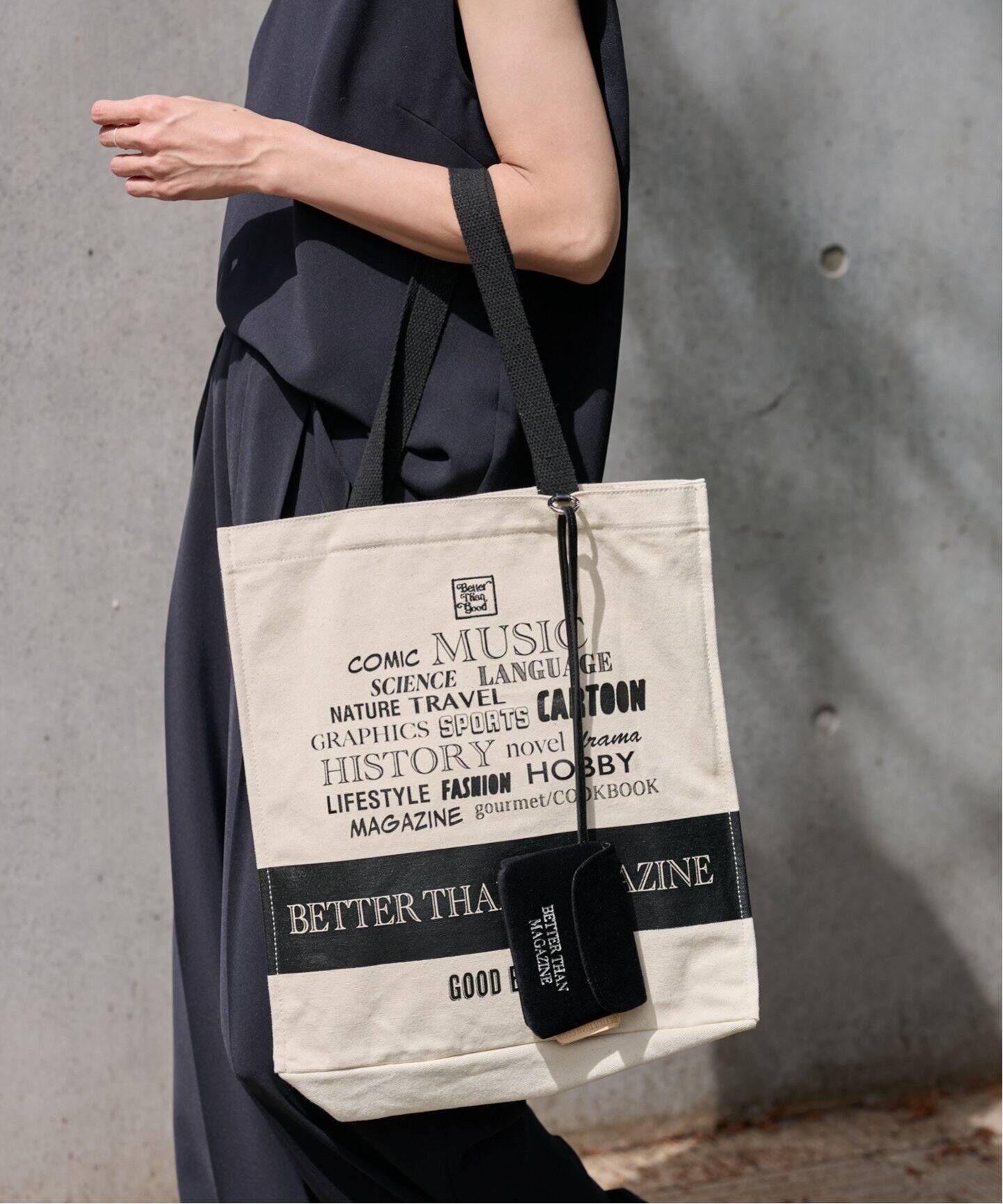 BETTER THAN GOOD/ベターザングッド BTG MAGAZINE BAG（トートバッグ  
