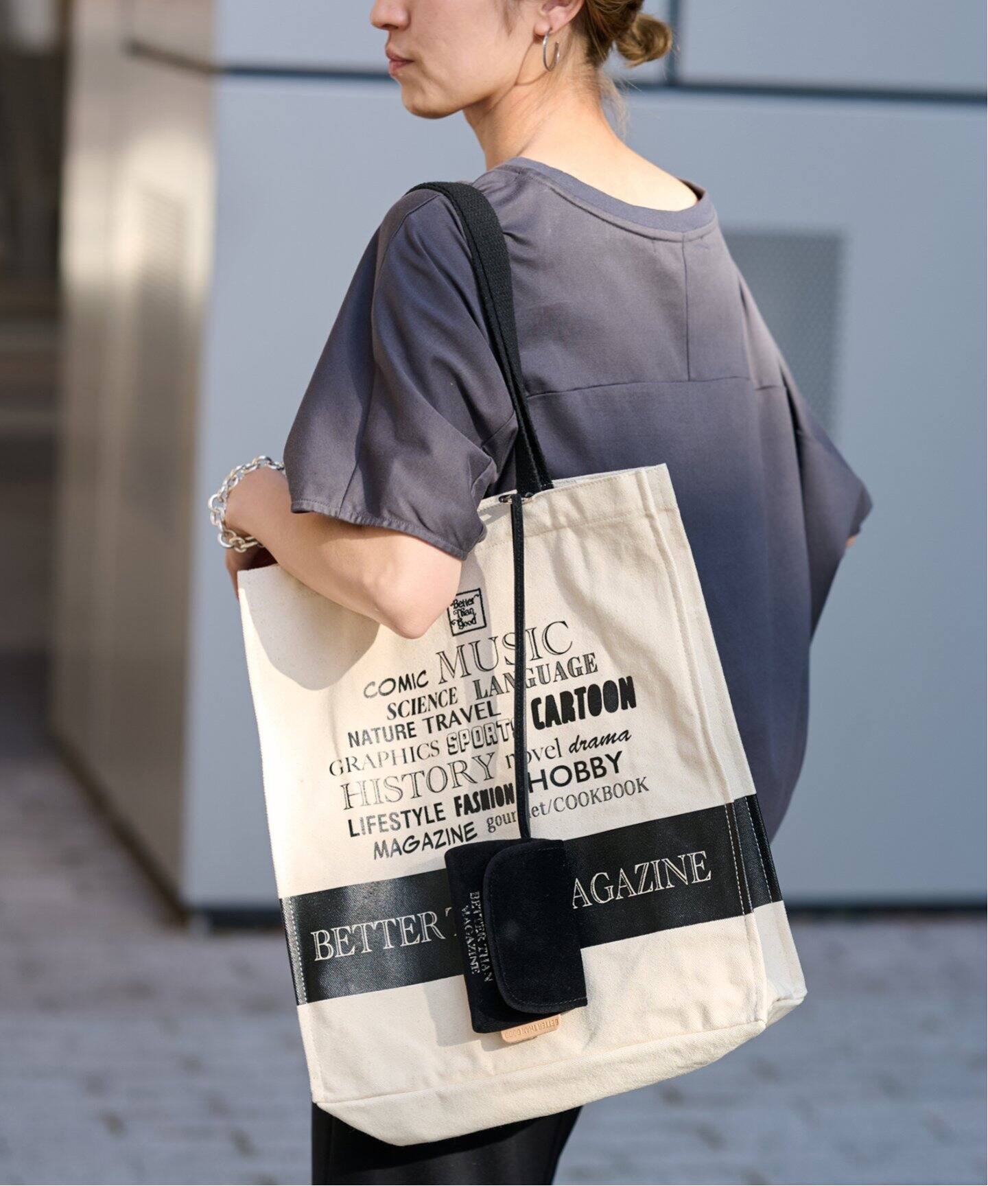 BETTER THAN GOOD/ベターザングッド BTG MAGAZINE BAG（トートバッグ  