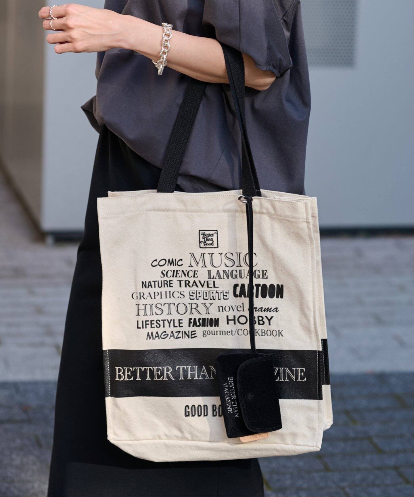 BETTER THAN GOOD/ベターザングッド BTG MAGAZINE BAG（トートバッグ 