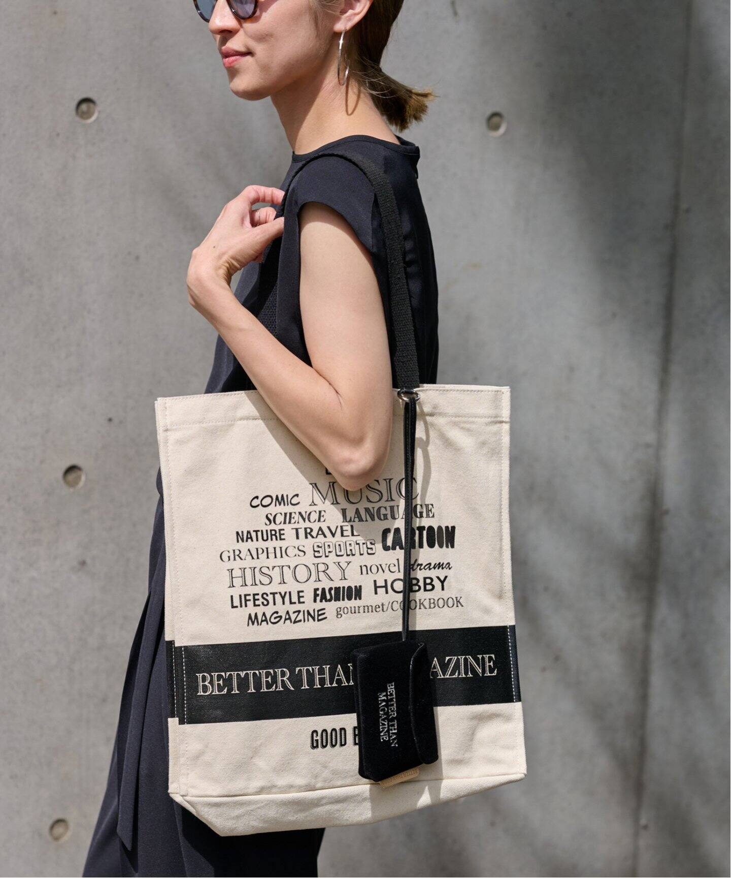 BETTER THAN GOOD/ベターザングッド BTG MAGAZINE BAG（トートバッグ  