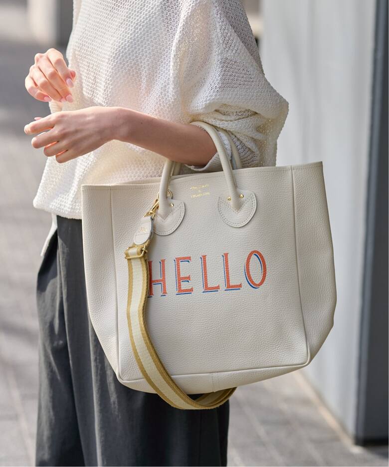 ≪追加≫YOUNG&OLSEN 別注ストラップ付きHELLOバッグ2（トートバッグ  