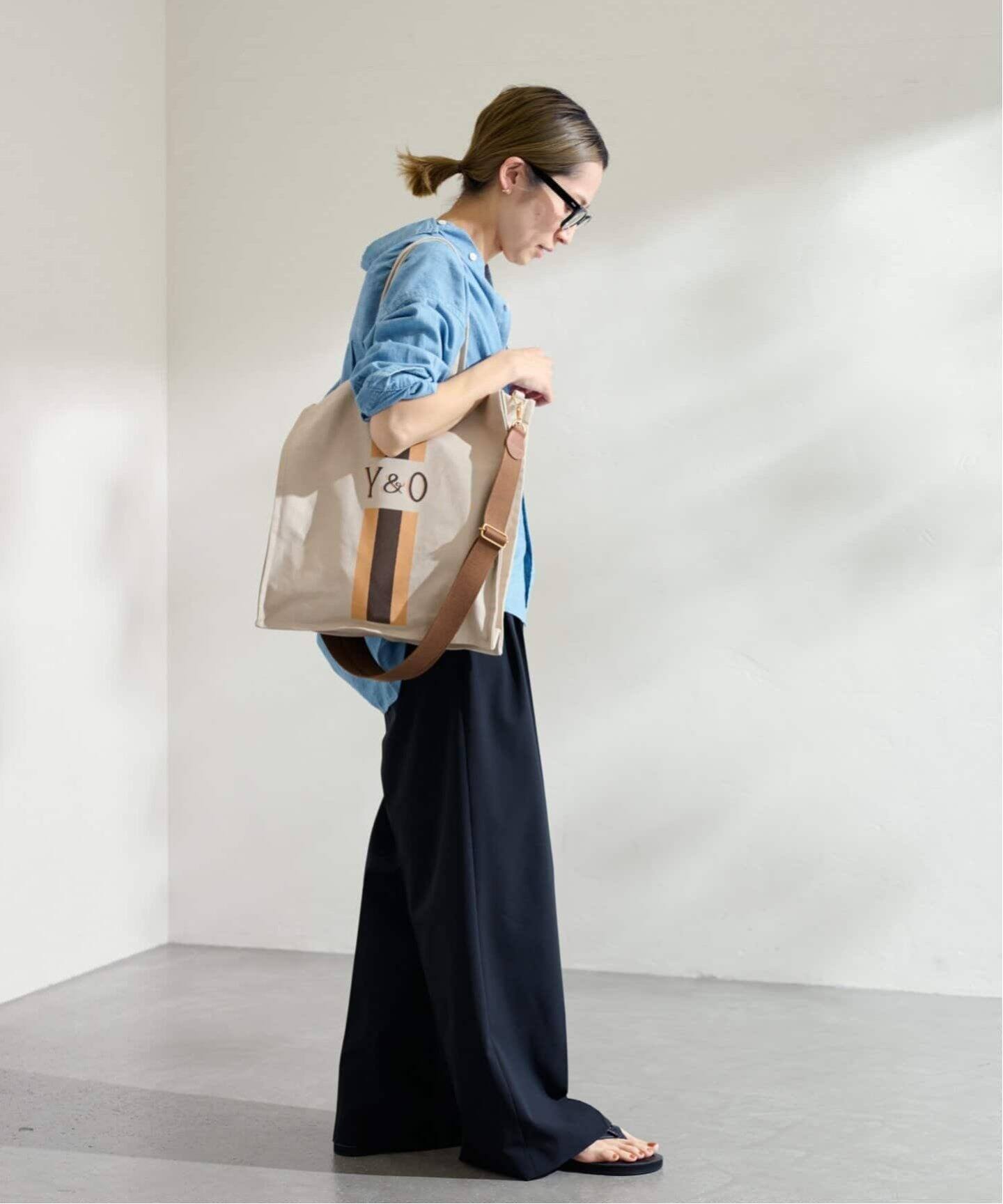 ≪追加≫YOUNG&OLSEN/ヤングアンドオルセン STRAP MARKET TOTE2 