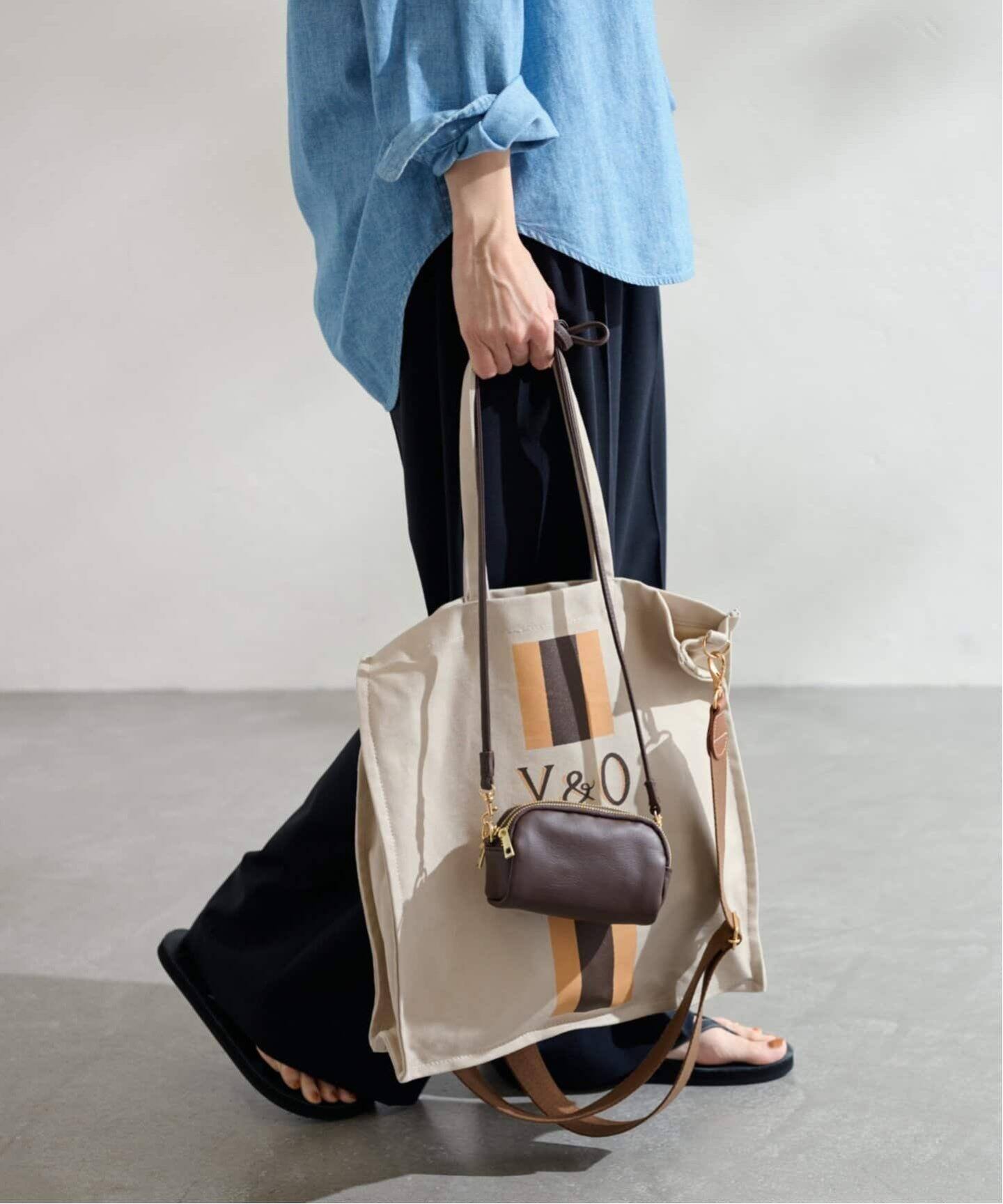 ≪追加≫YOUNG&OLSEN/ヤングアンドオルセン STRAP MARKET TOTE2 
