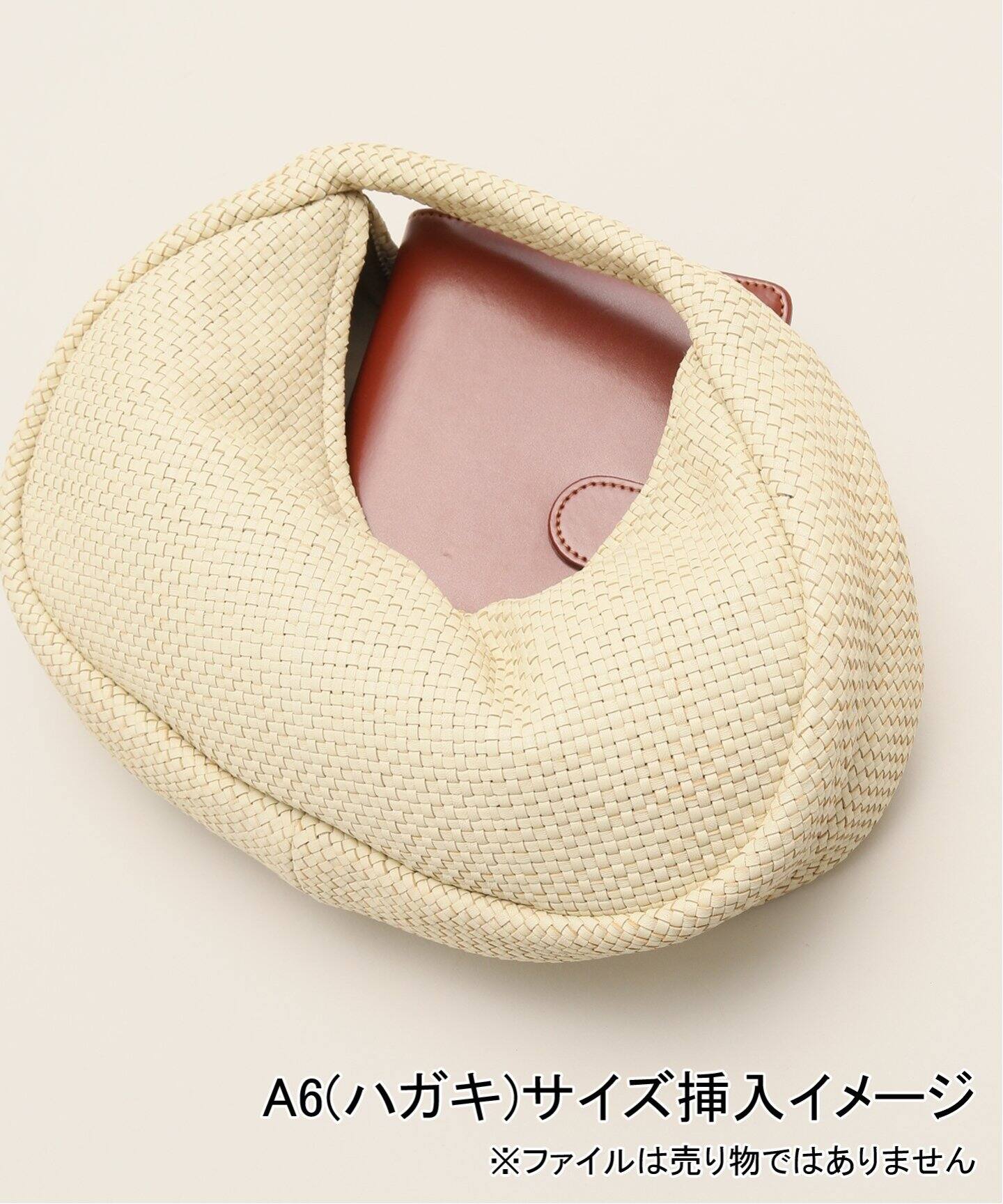 ST. AGNI/セントアグニ】 Woven Bon Bon Bag：バッグ
