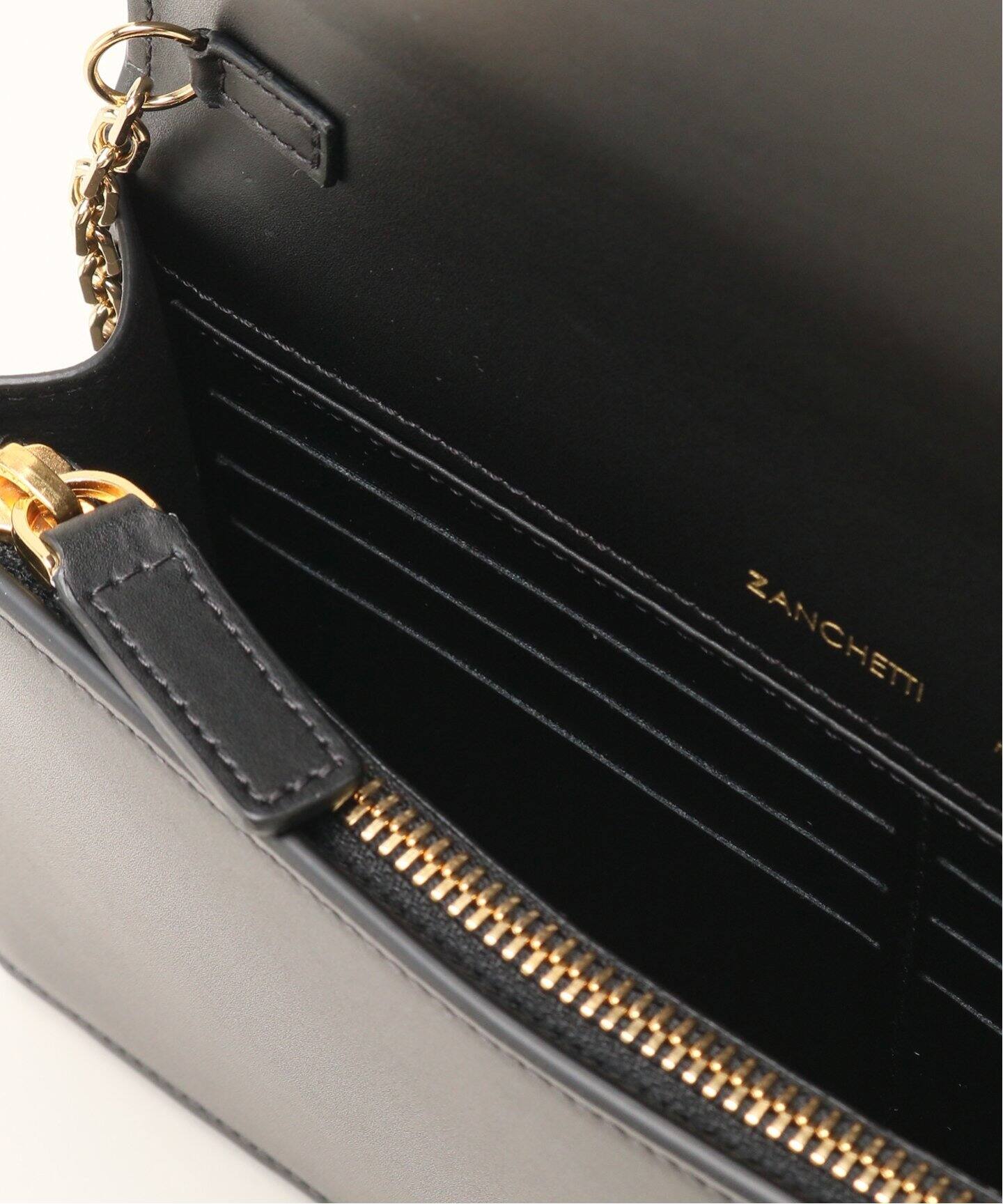 ZANCHETTI ザンケッティ チェーンウォレット ZANCHETTI(ザンケッティ)｜CHAIN WALLET/ブラック の通販