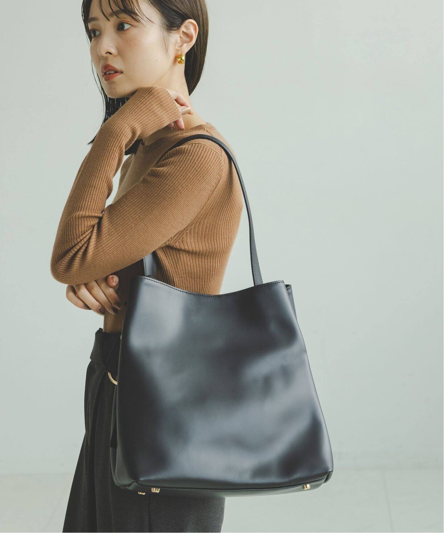 追加》GIANNI NOTARO/ジャンニノターロ ワンハンドルショルダーバッグ  