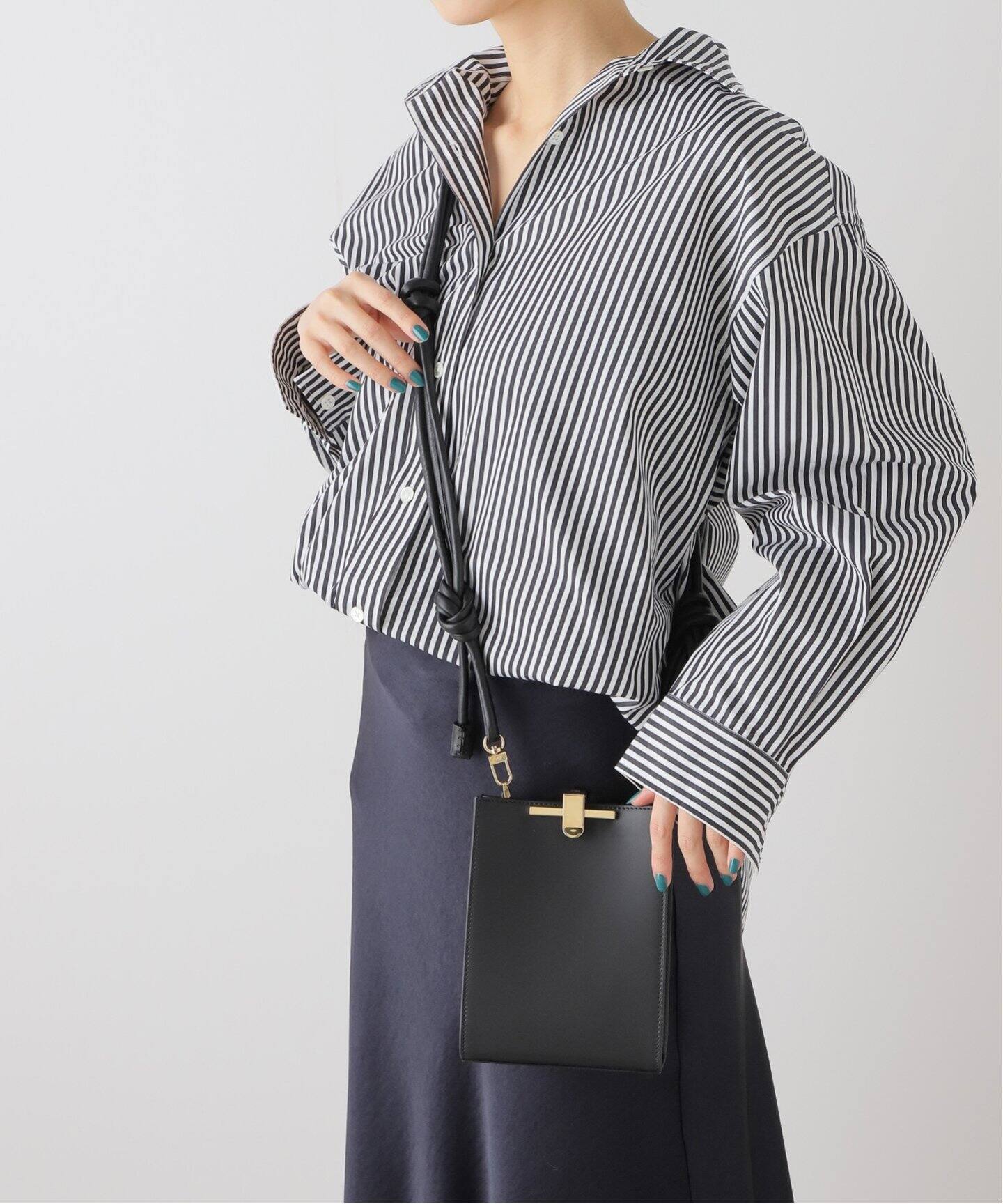 ZANCHETTI ザンケッティ 涼しく クロスボディバッグ ショルダーバッグ 