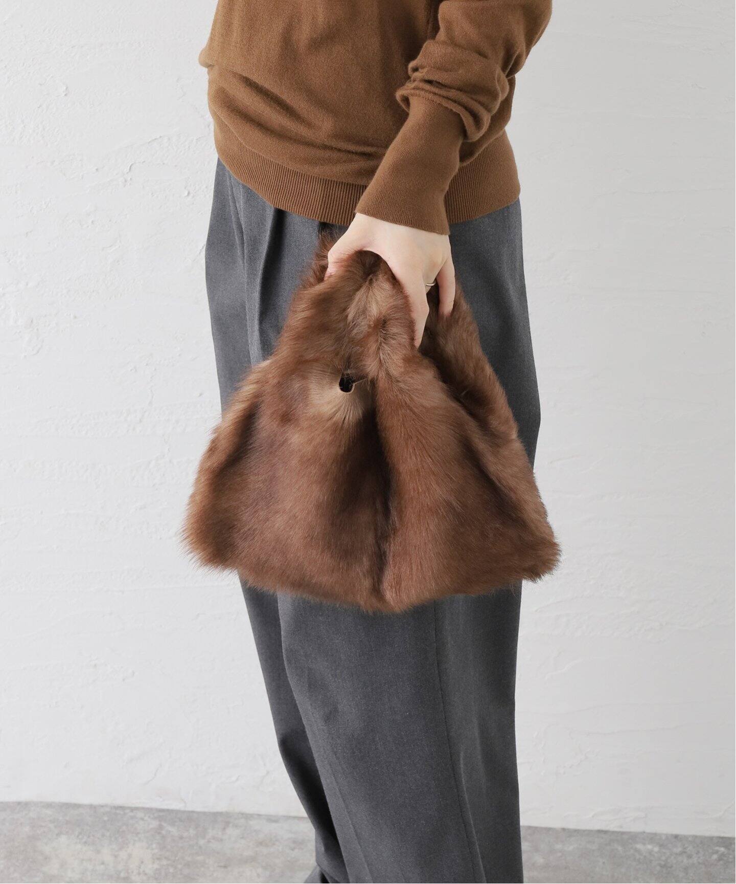 CARUS/カルース ファーバッグ（ハンドバッグ）｜NOBLE（ノーブル）の 
