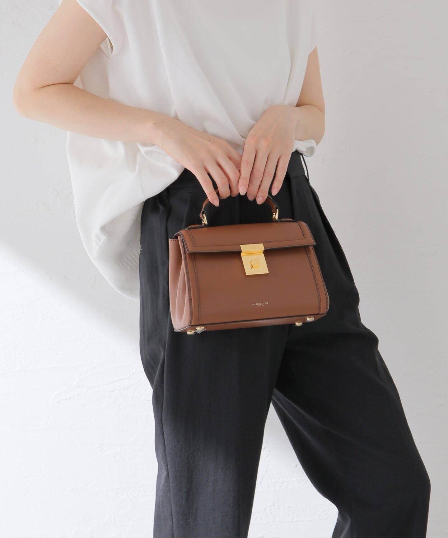 DEMELLIER/デメリエー Paris キャメル（ショルダーバッグ）｜NOBLE  