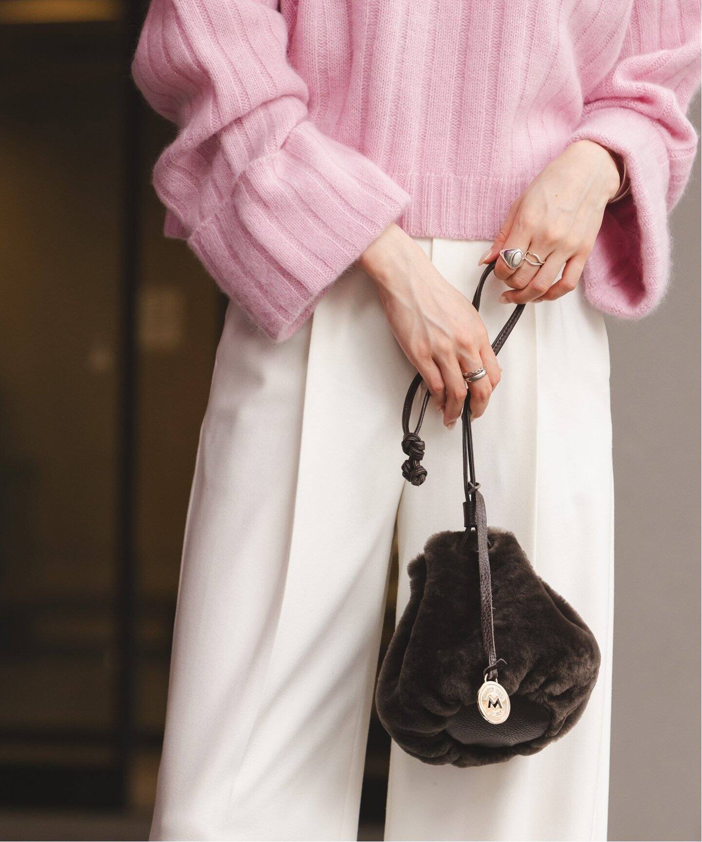 MARCO MASI/マルコマージ ムートンミニバッグ（ハンドバッグ）｜NOBLE  