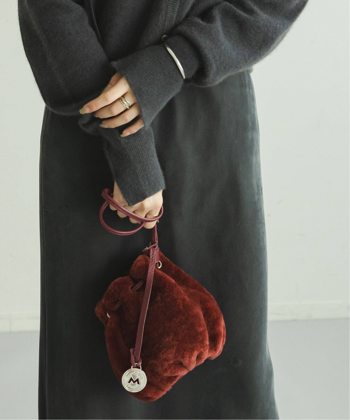 MARCO MASI/マルコマージ ムートンミニバッグ（ハンドバッグ）｜NOBLE  