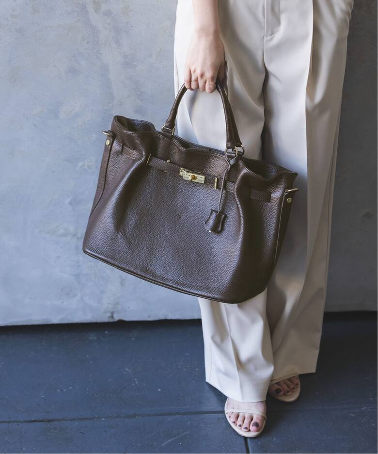 一部店舗・WEB限定追加15》MILOS/ミロス 金具付きトート（ショルダー  