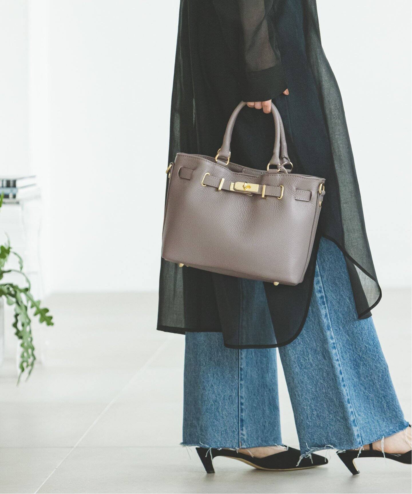 WEB限定》MILOS/ミロス 金具付きトートS（ショルダーバッグ）｜NOBLE  