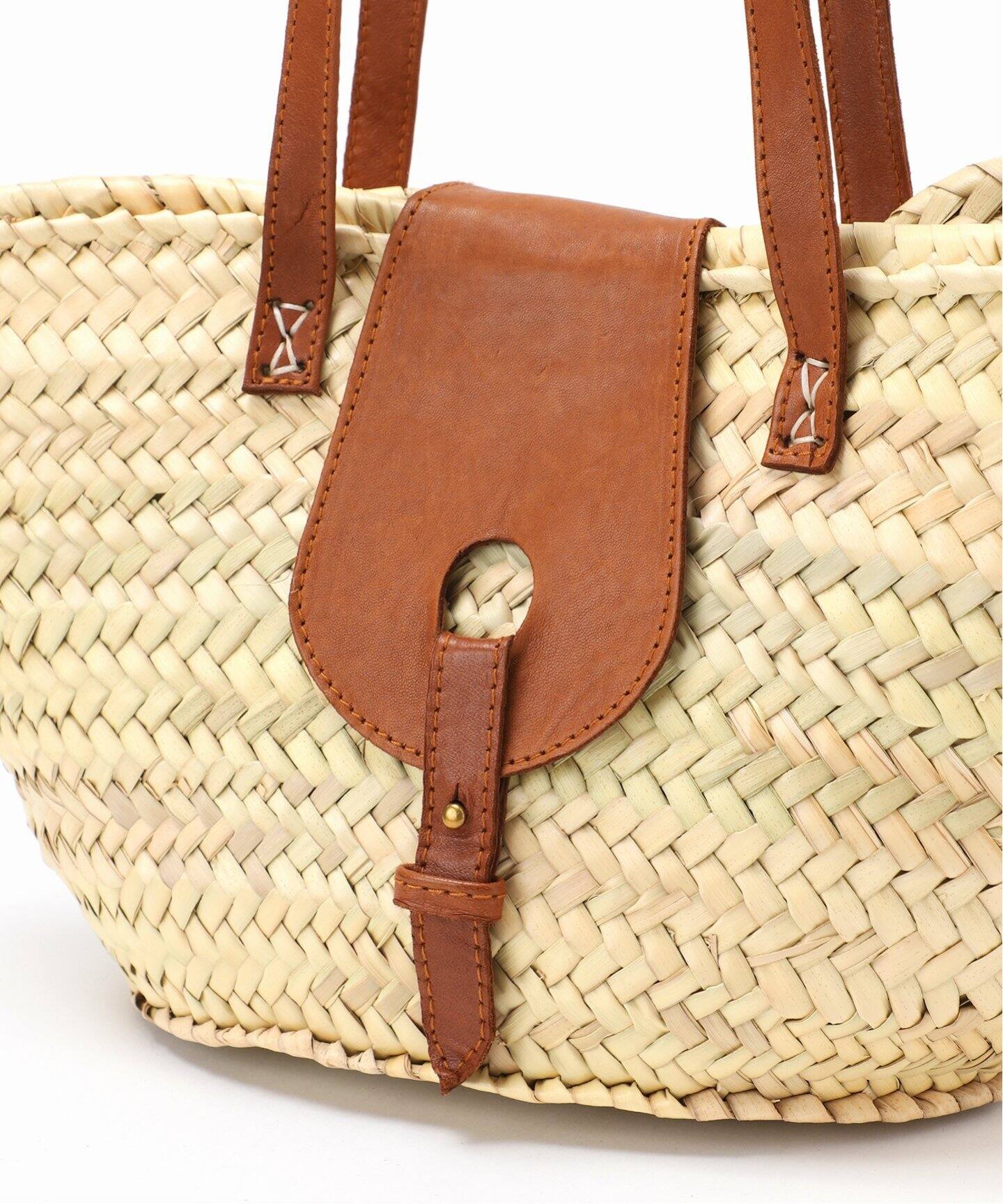 KECH LeS ESSENTIELS/ケッシュ ル エッセンシャル ラフィアレザー  