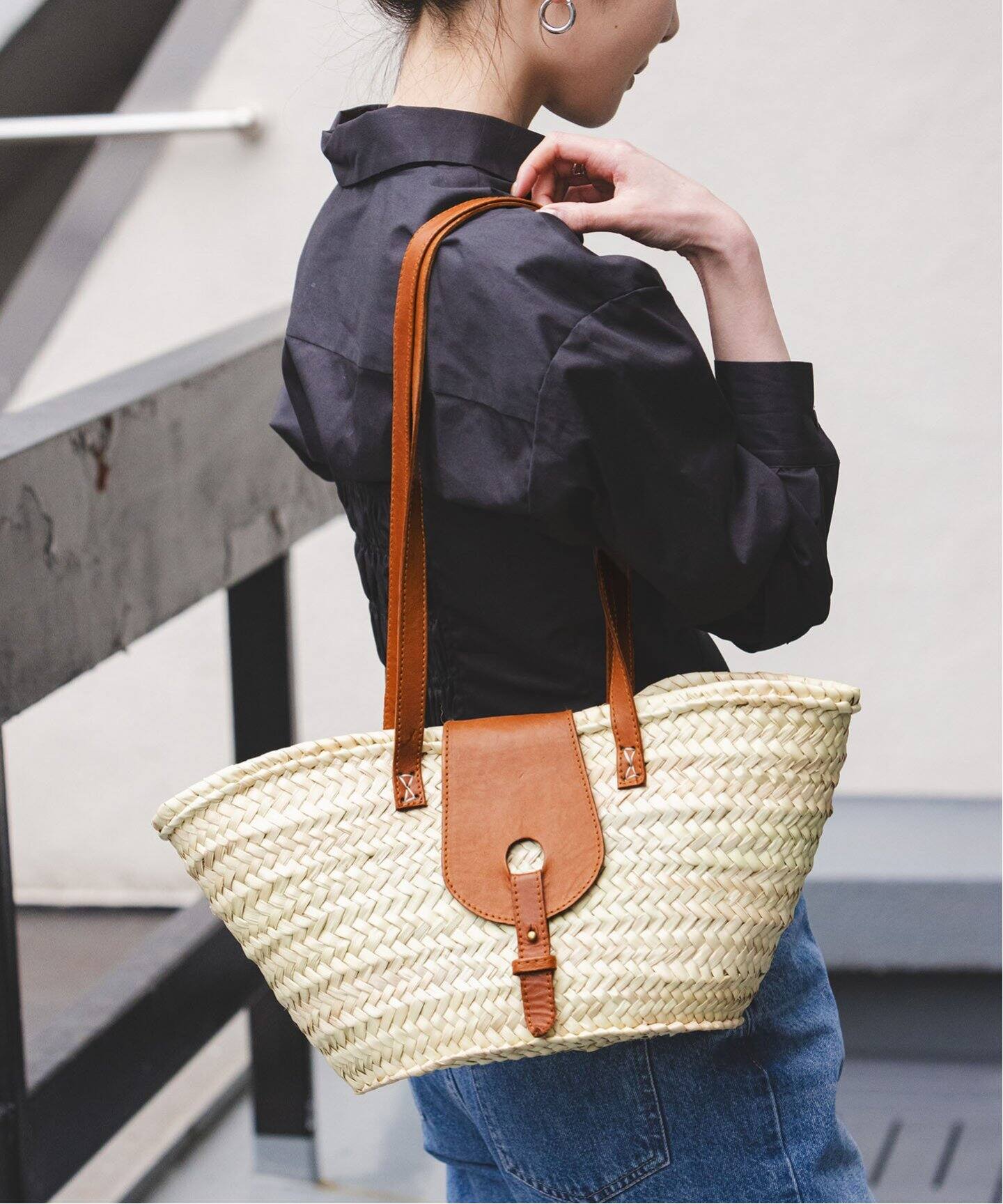 KECH LeS ESSENTIELS/ケッシュ ル エッセンシャル ラフィアレザー  