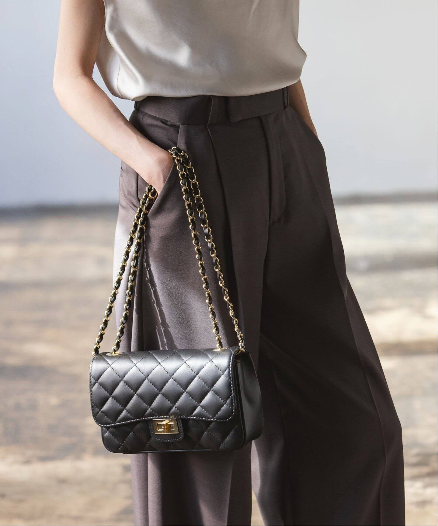 WEB限定追加》Maison Vincent/メゾンヴァンサン チェーンバッグ 13  