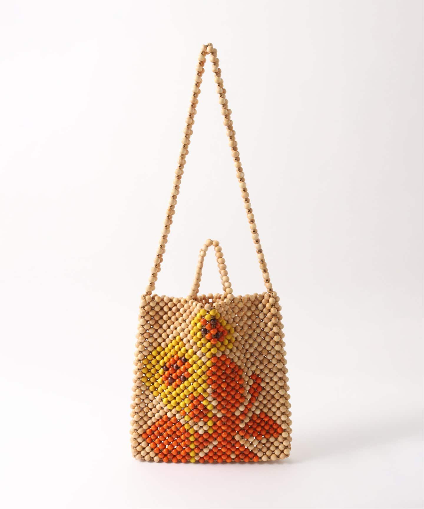 CMMN SWDN / コモン スウェーデン】Wood Bead Large Tote Bag（トート