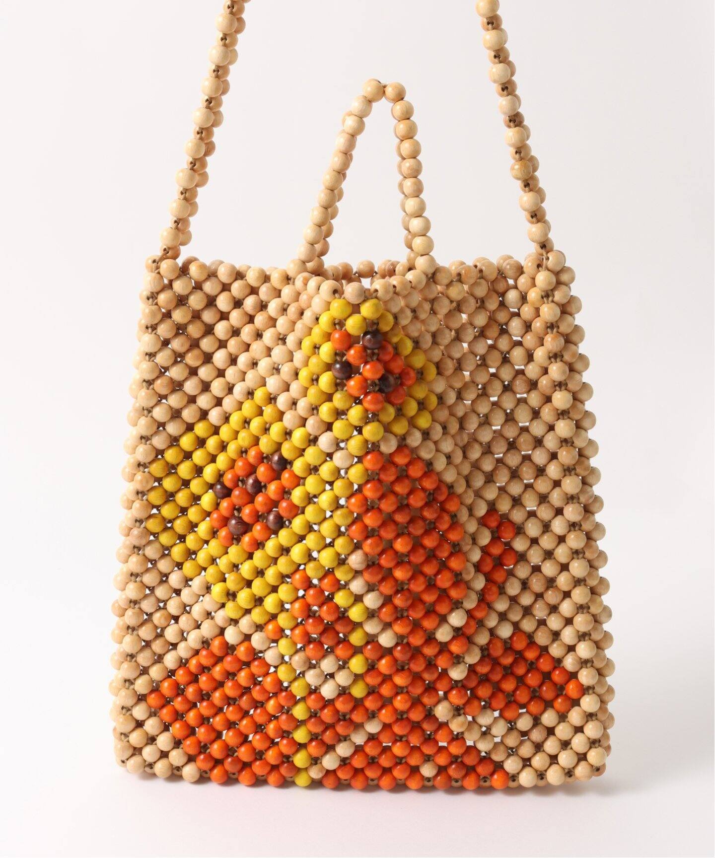 CMMN SWDN / コモン スウェーデン】Wood Bead Large Tote Bag（トート