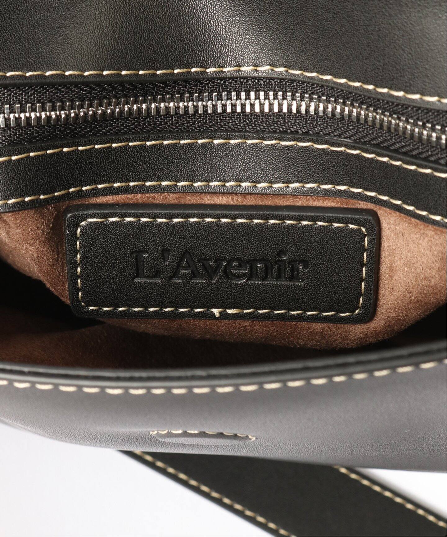 ラヴェニール L'Avenir ILSE ショルダーバッグ レザー グレー LAvenir (ラヴェニール) Ilse Mini LA23100026（ショルダーバッグ