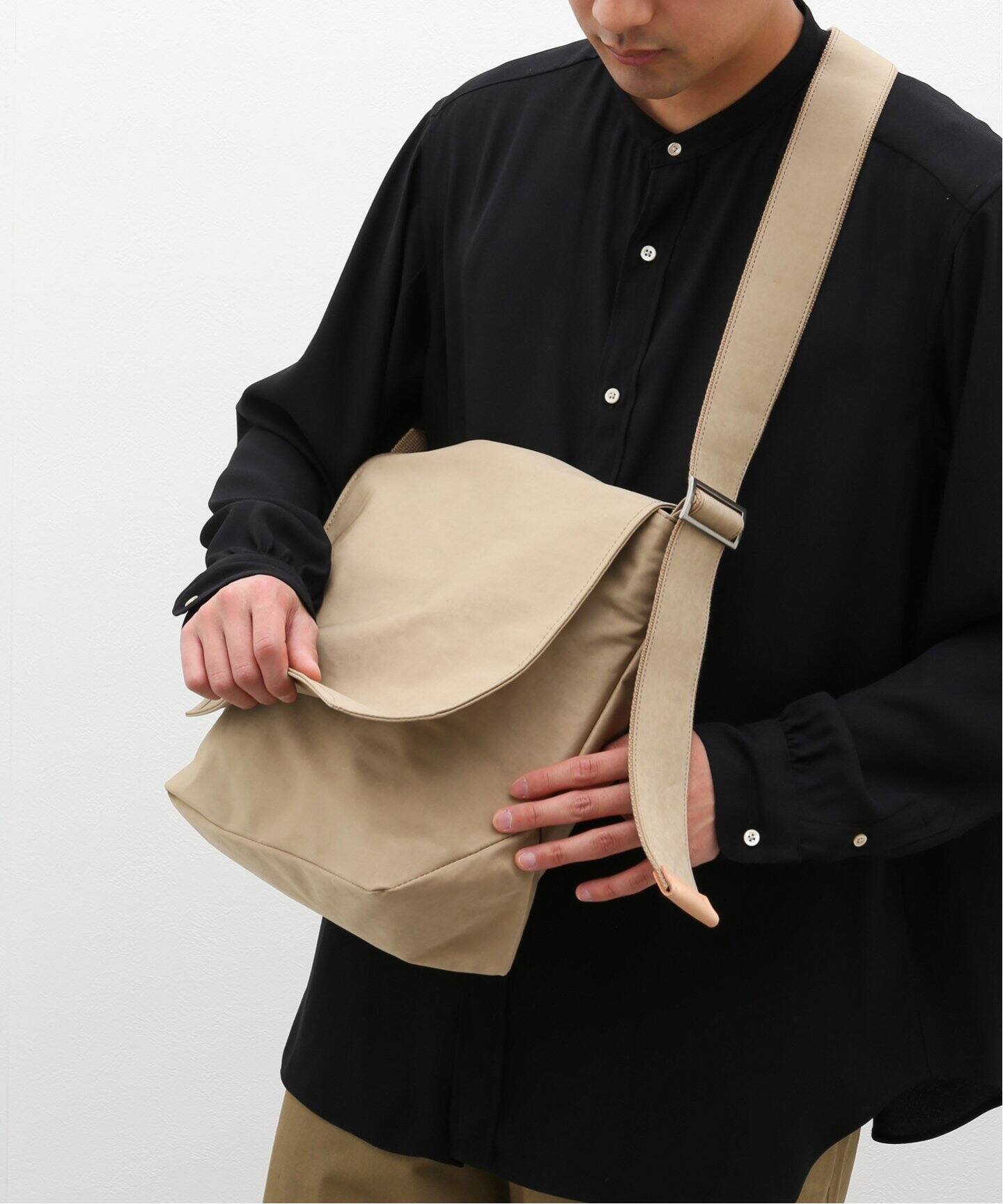 Hender Scheme / エンダースキーマ】flap shoulder small（ショルダー 