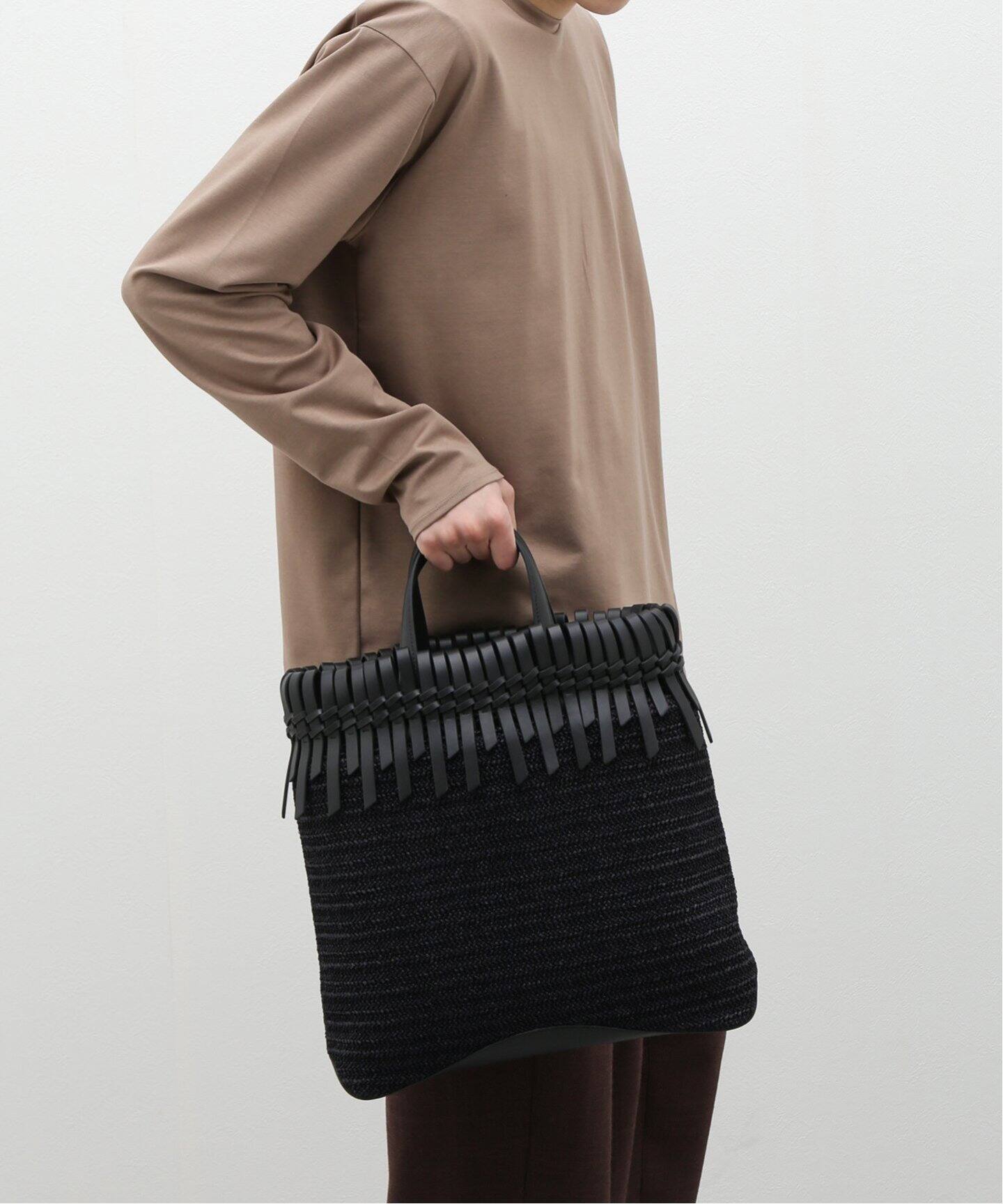 新品 LAvenir ラ・ヴェニール トートバッグ ブラック LAvenir / ラ・ヴェニール】Alaas Mesh（トートバッグ）｜EDIFICE