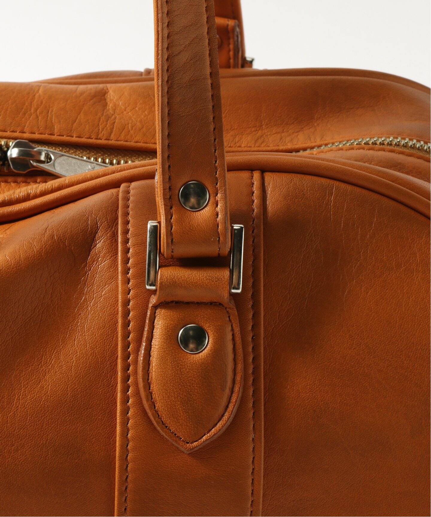 DAIRIKU / ダイリク】Leather Boston Bag with Soup Acc（その他バッグ 