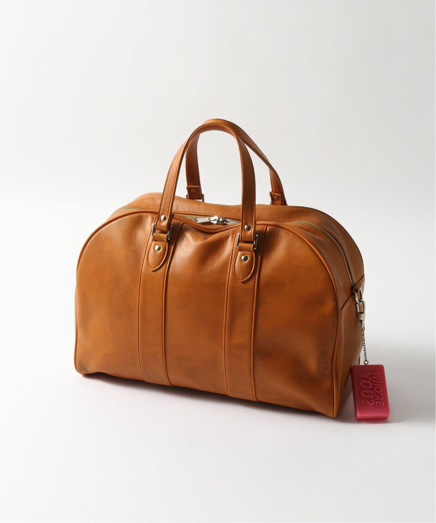 DAIRIKU / ダイリク】Leather Boston Bag with Soup Acc（その他バッグ 