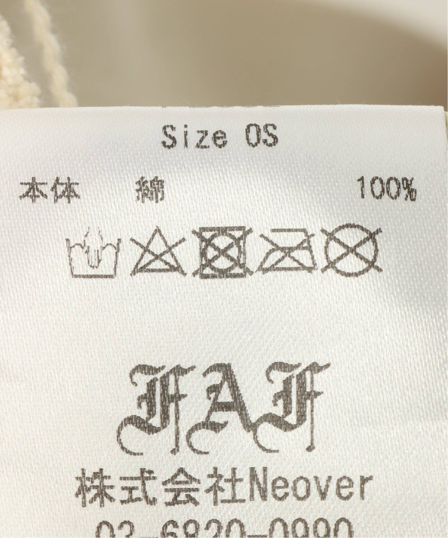 FAF エフエーエフ Fake As Flowers PROTOTYPE FAF/エフエーエフ(Fake As Flowers/フェイクアスフラワーズ