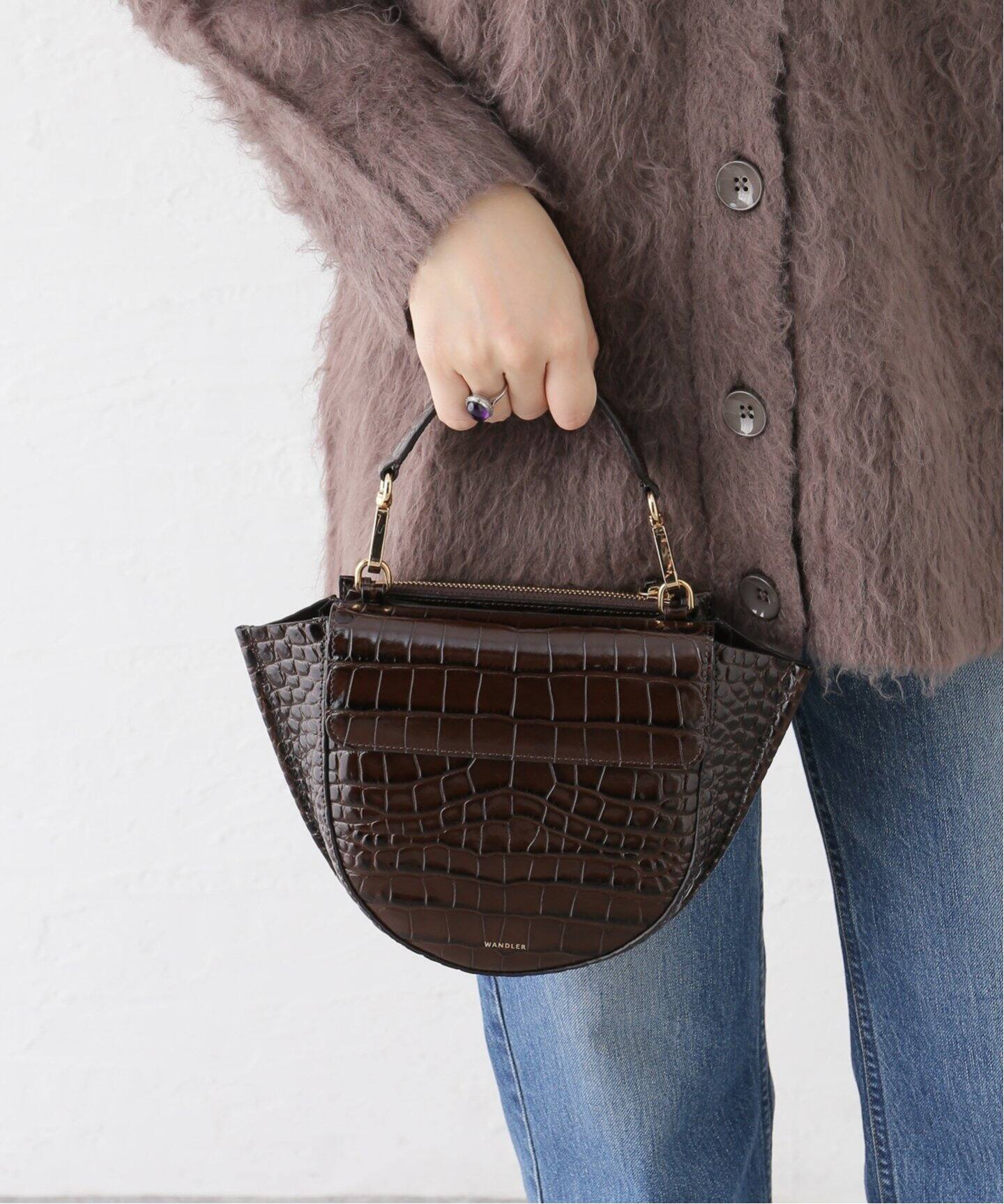 WANDLER/ワンドラー】Hortensia Bag Mini：ショルダーバッグ 