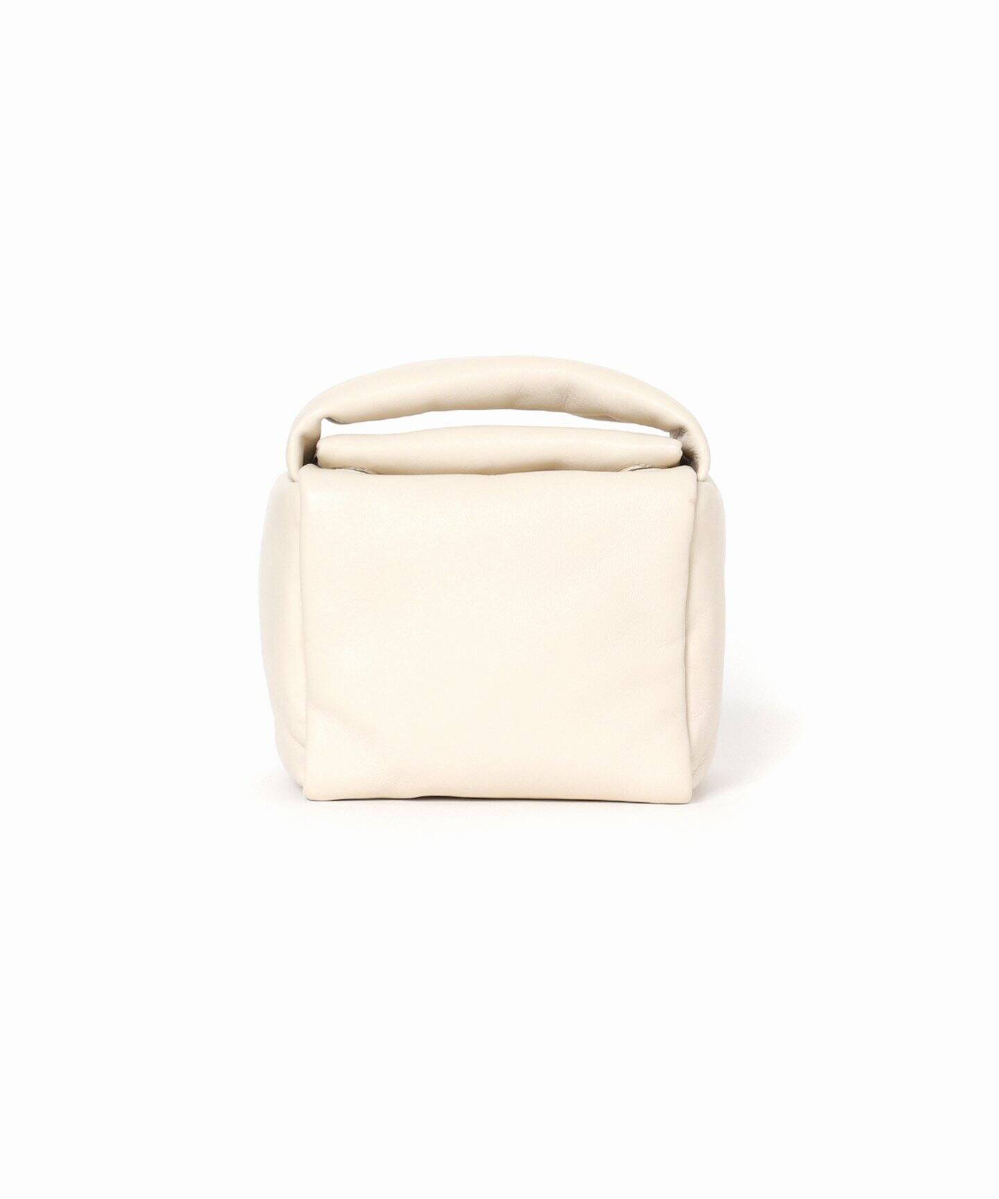Bucket Baggage/バケットバゲージ】PUFF CUBE SMALL：ハンドバッグ 
