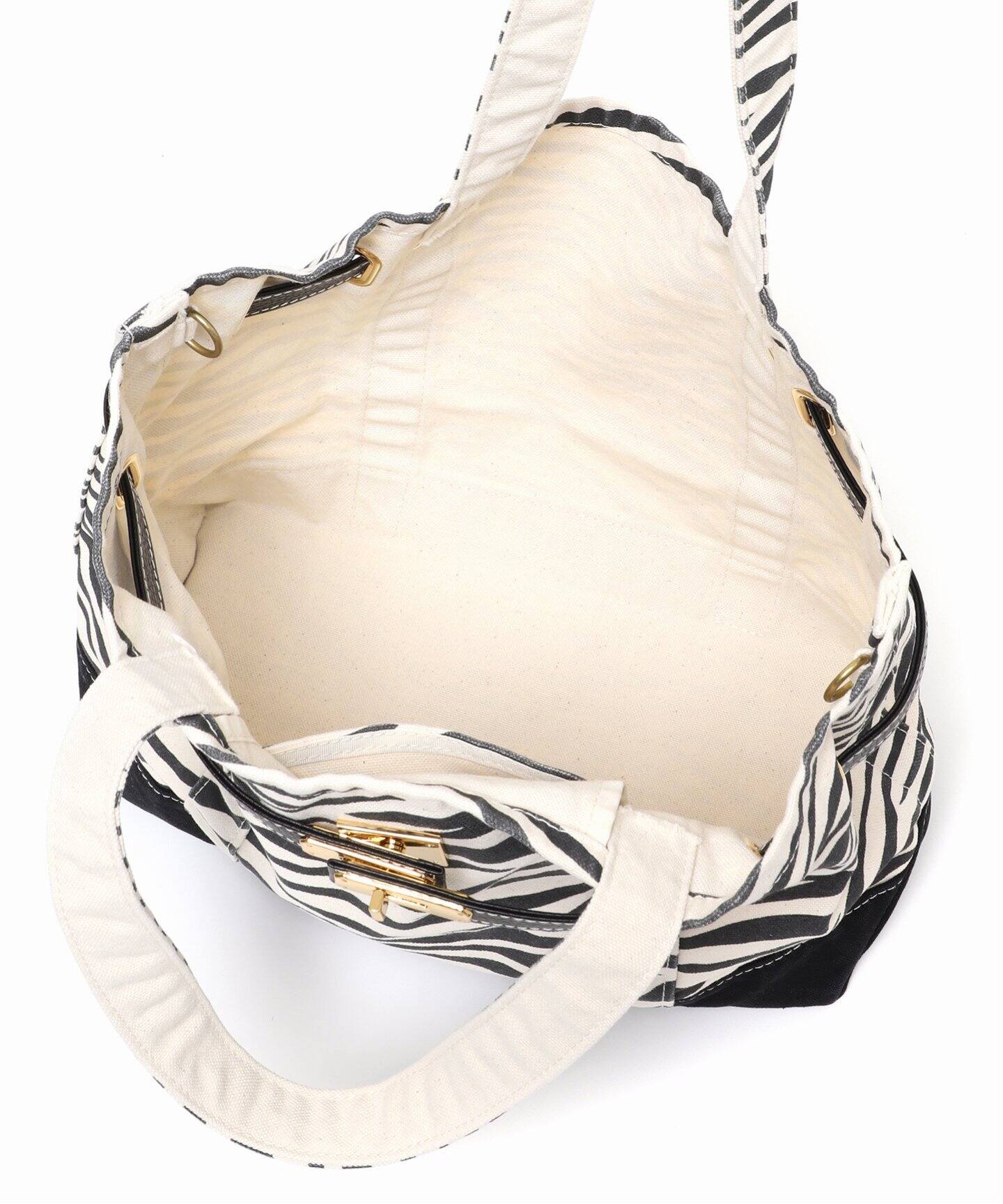 別注》【SITA PARANTICA/シータパランティカ】ZEBRA TOTE M：トート 