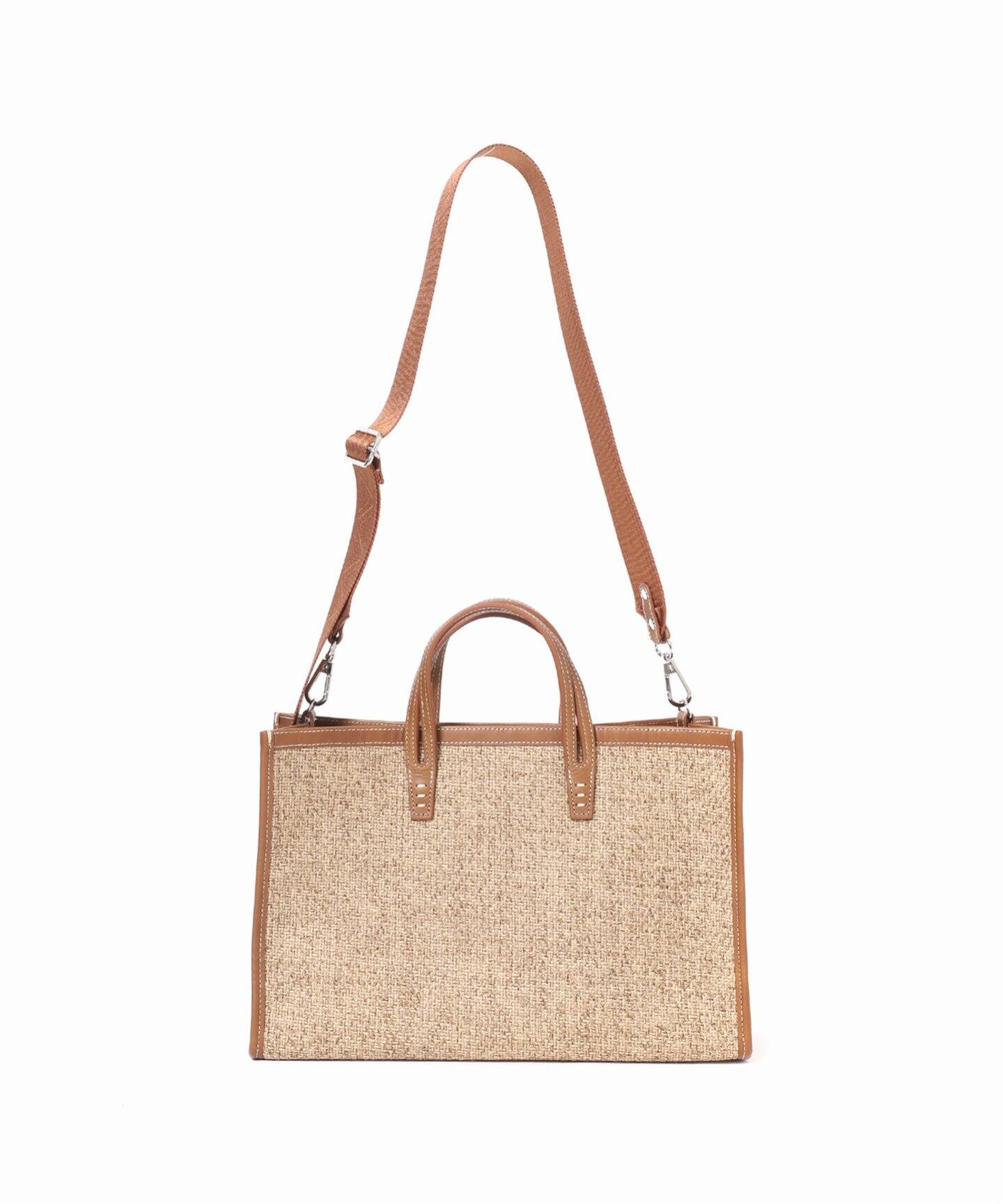 A VACATION/ア ヴァケーション】BREAD M CAMEL：トートバッグ（トート  