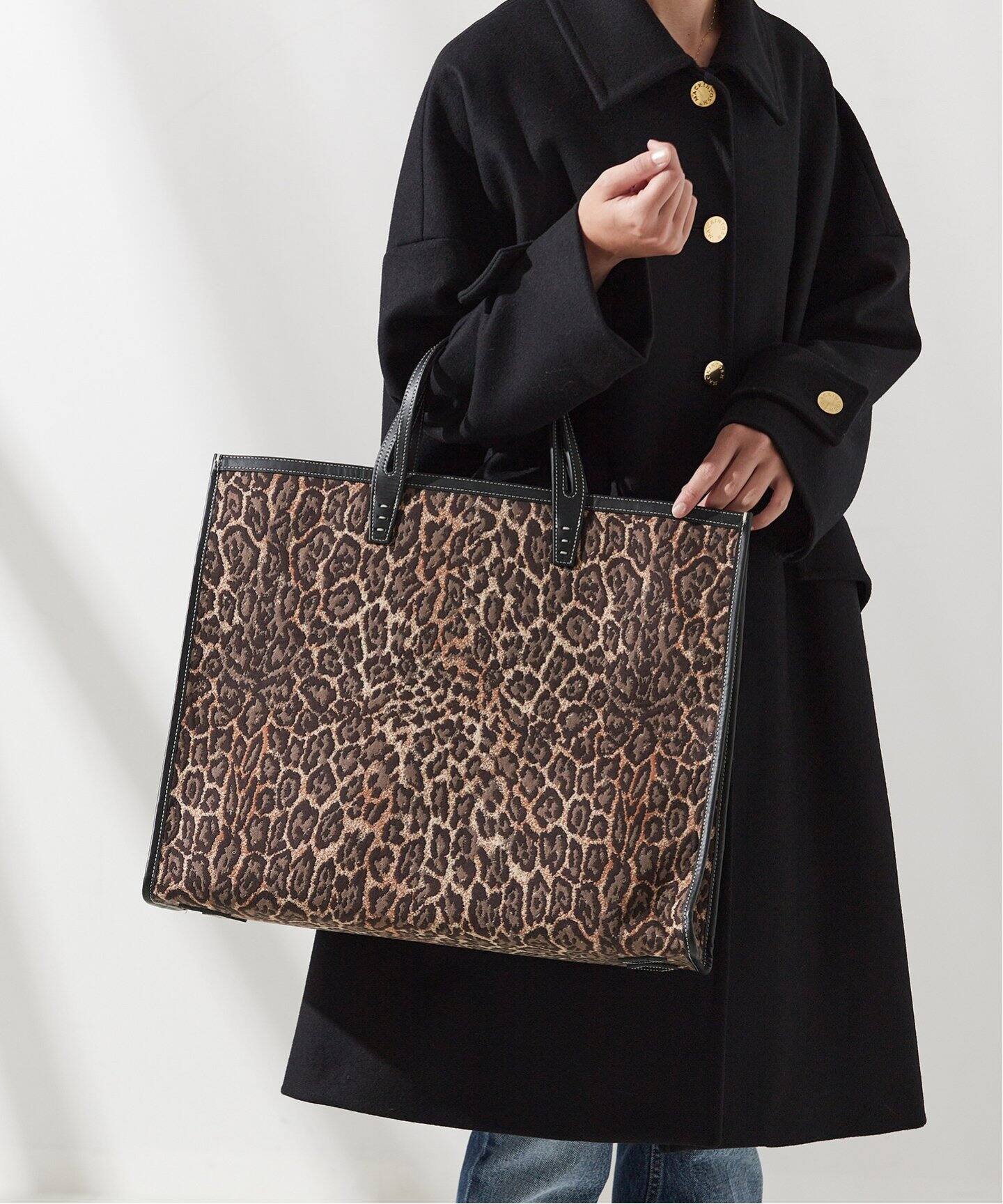 別注》【A VACATION/ア ヴァケーション】TANK-L BROWN LEO：トート  