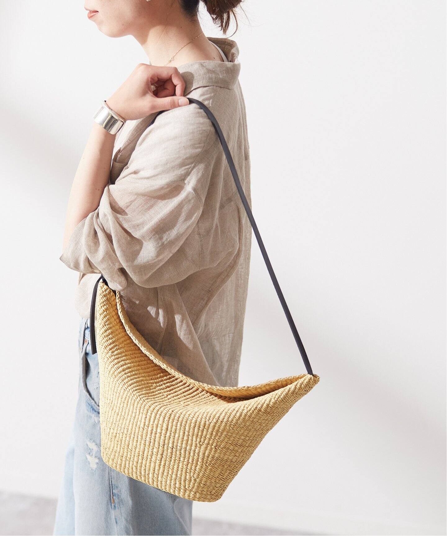 INES BRESSAND/イネス ブレッサンド】CROISSANT：ショルダーバッグ  