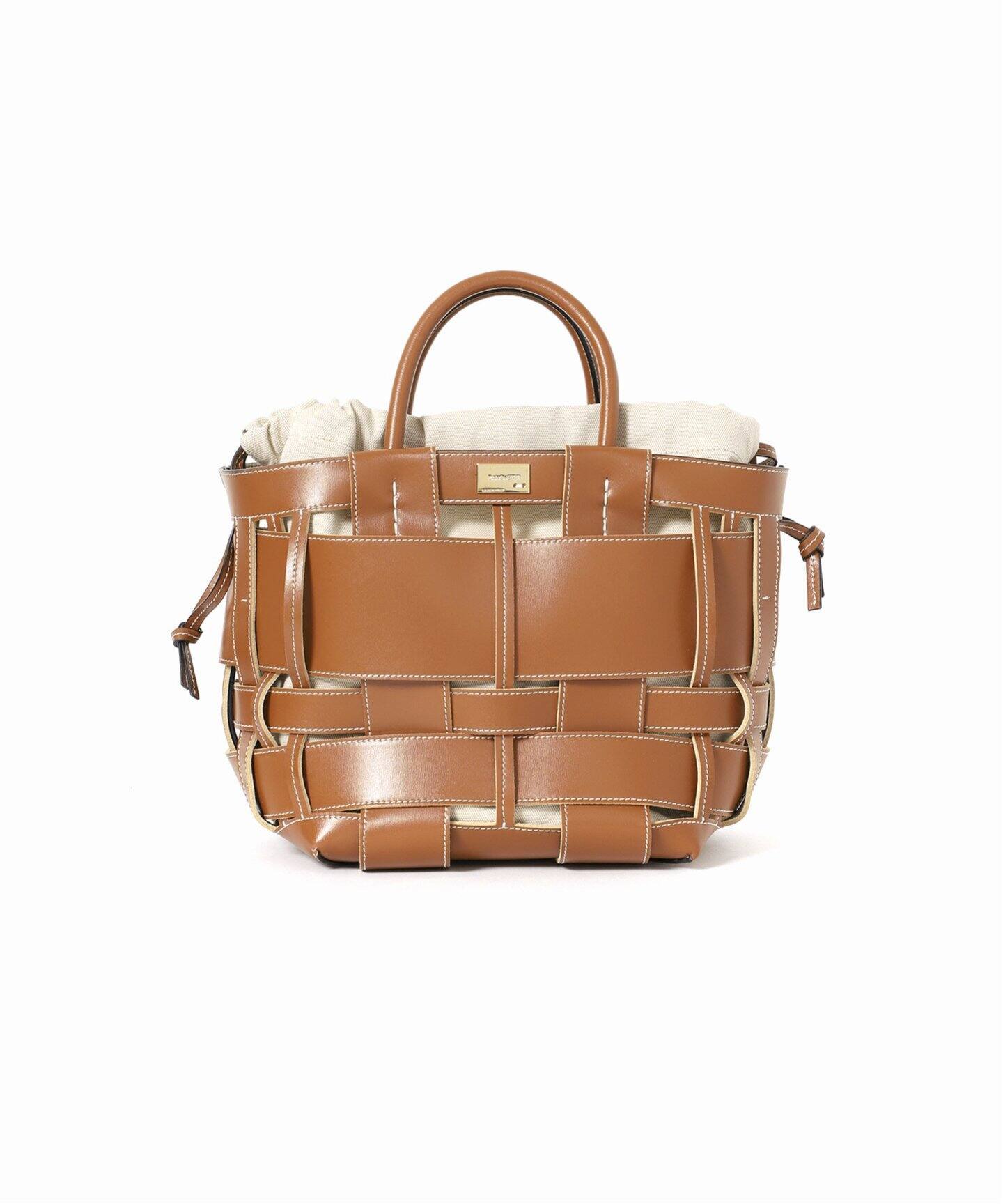 ZANCHETTI / ザンケッティ】WOVEN MIDI SHOPPER：トートバッグ（トート  