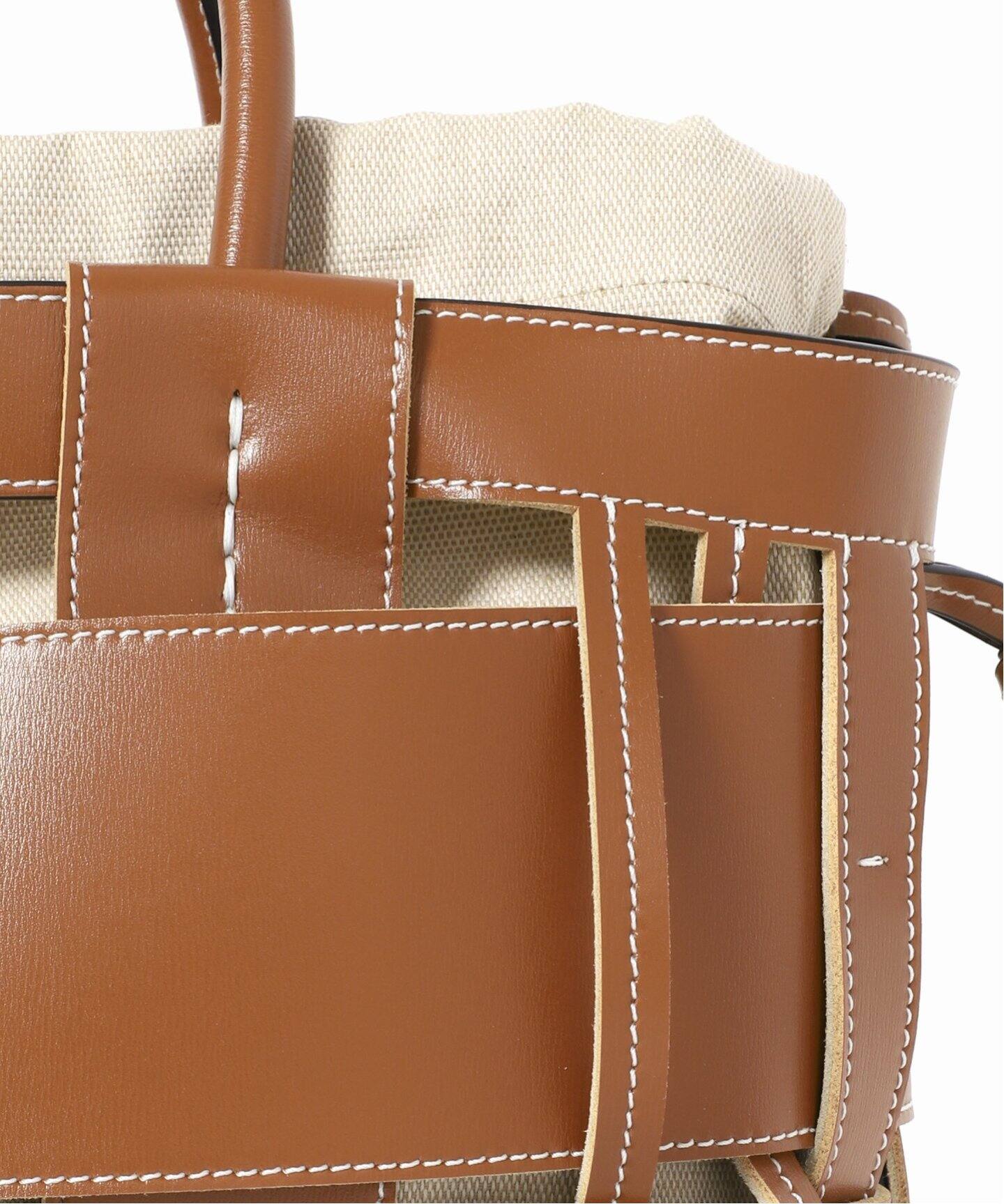 ZANCHETTI / ザンケッティ】WOVEN MIDI SHOPPER：トートバッグ（トート  