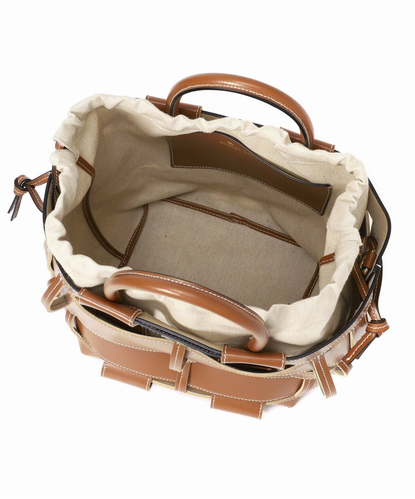 ZANCHETTI / ザンケッティ】WOVEN MIDI SHOPPER：トートバッグ（トート 
