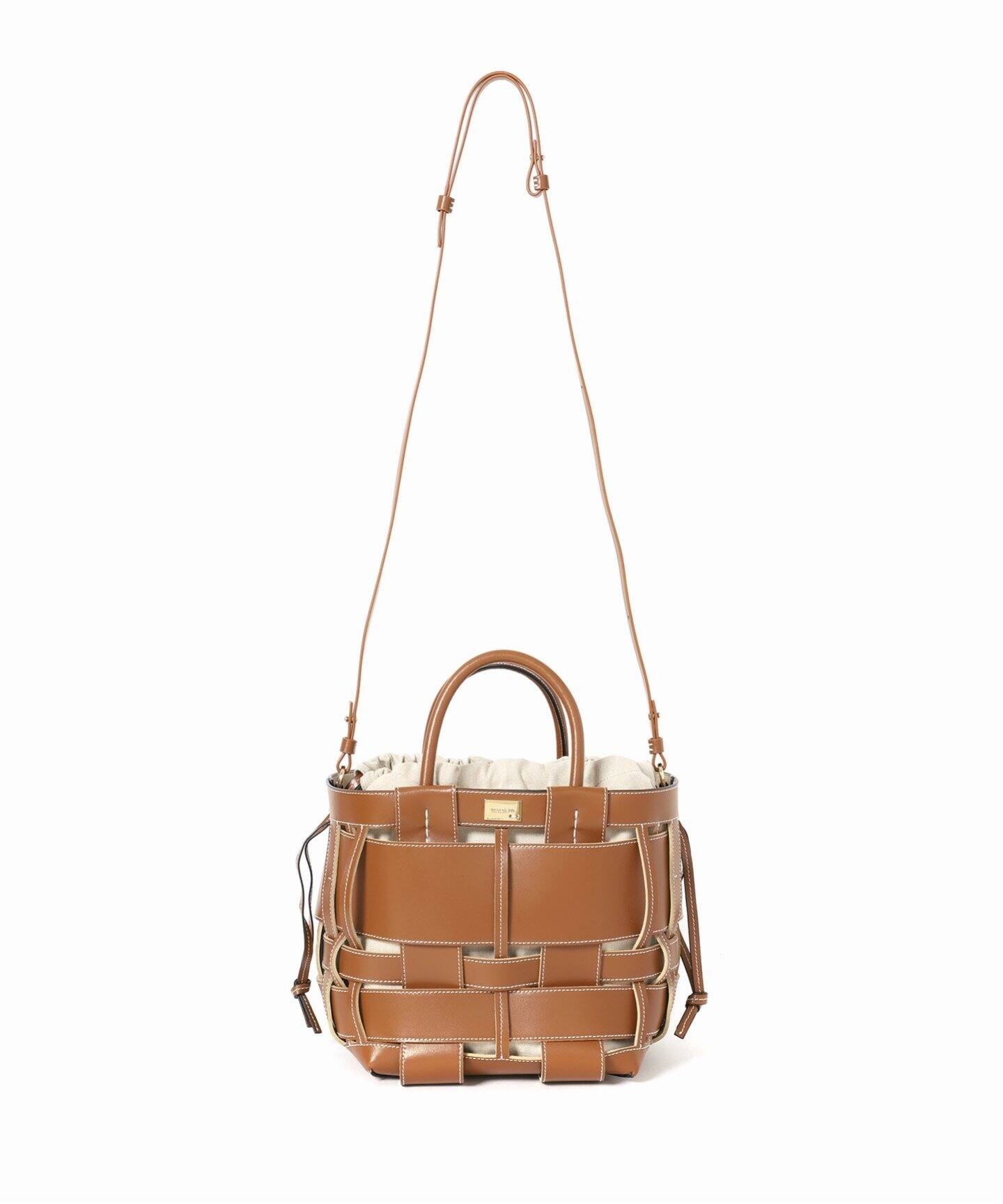 ZANCHETTI / ザンケッティ】WOVEN MIDI SHOPPER：トートバッグ（トート  