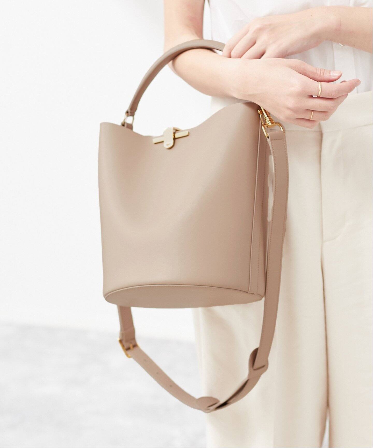 ZANCHETTI / ザンケッティ】AMLETO BUCKET：バッグ（トートバッグ 