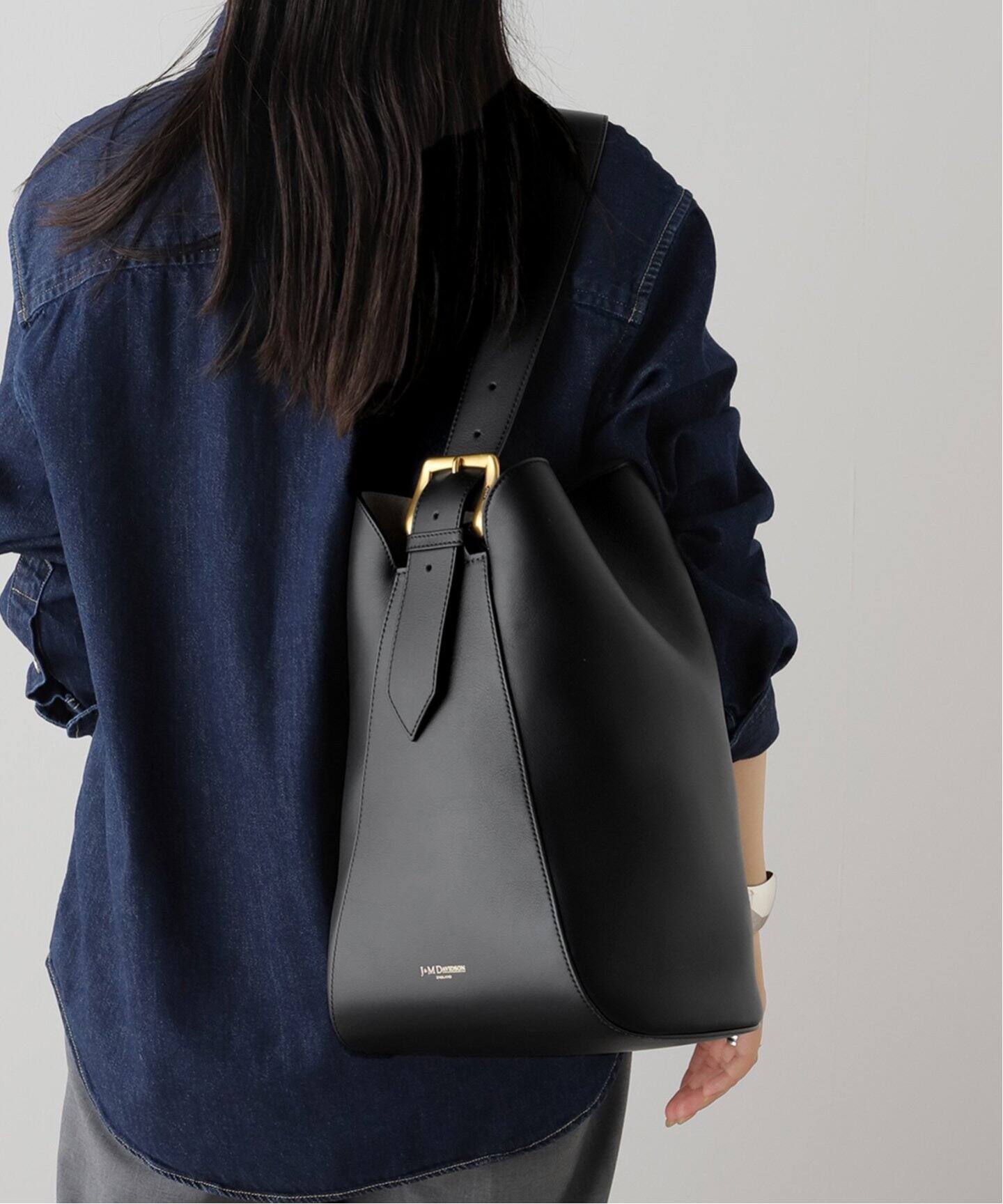 J&M DAVIDSON/J&M デヴィッドソン】QUIVER BUCKET：ショルダーバッグ  