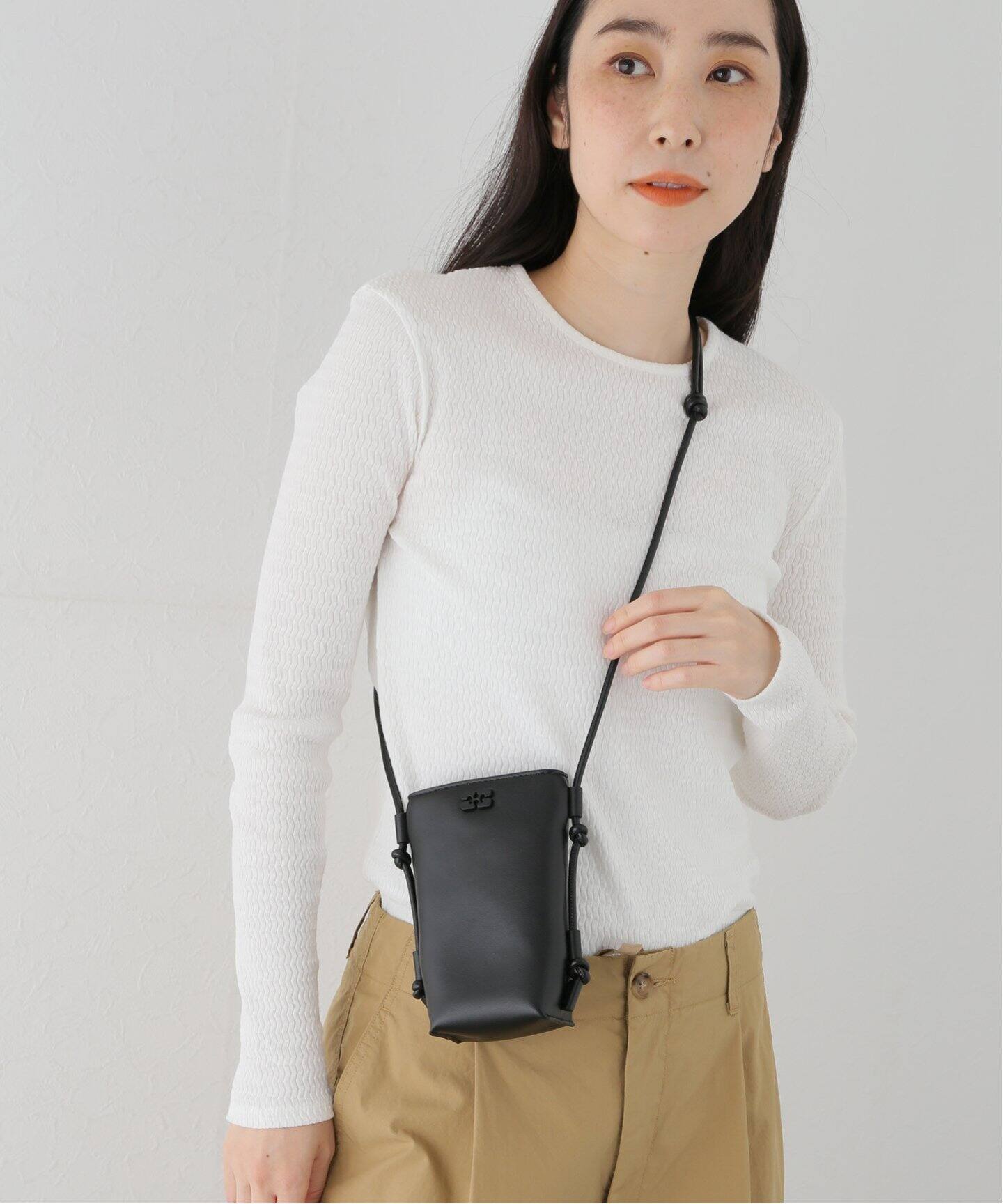 GANNI/ガニー】Bou Crossbody：ショルダーバッグ（ショルダーバッグ  