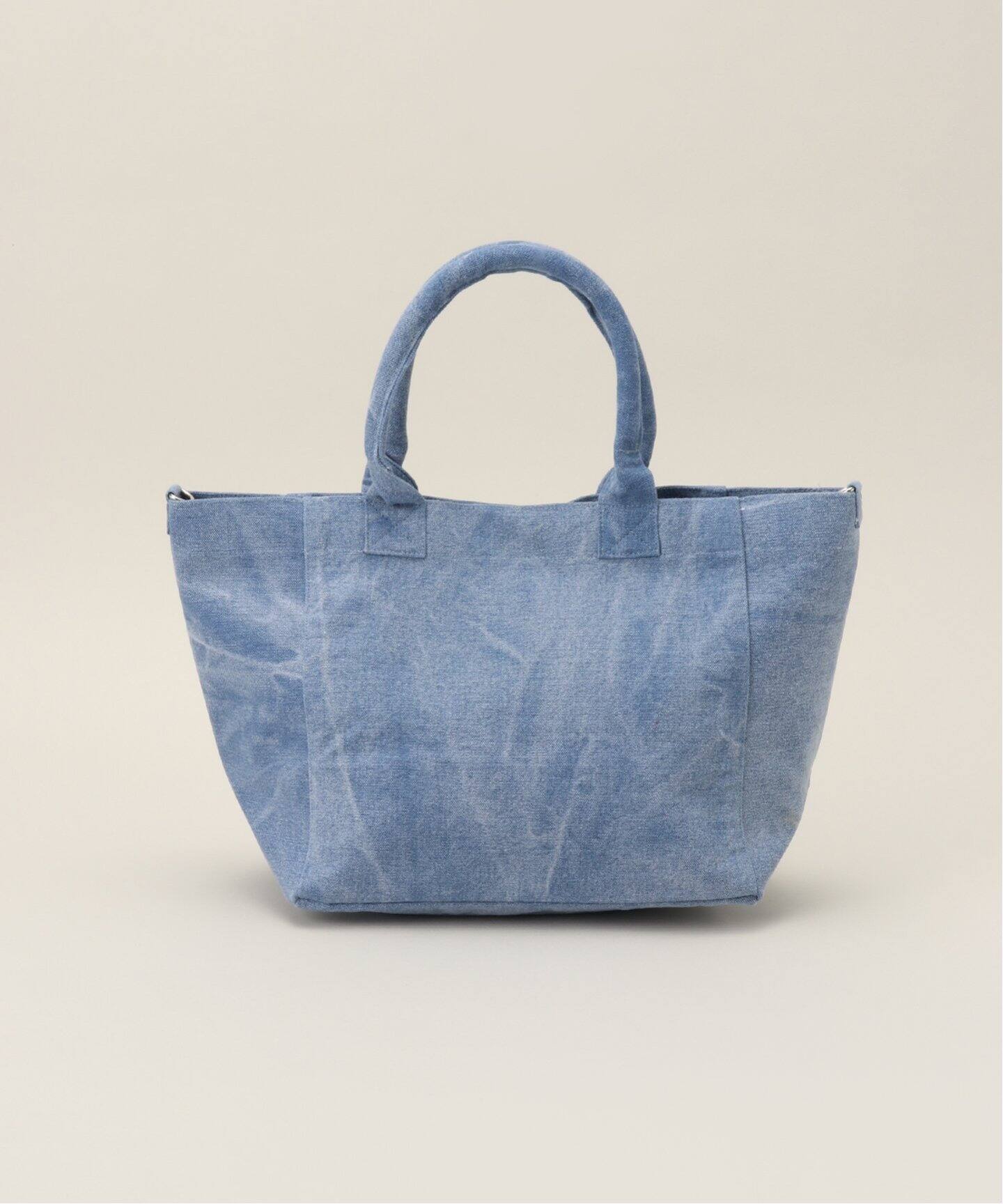 GANNI/ガニー】Small Easy Shopper Washed：ショルダーバッグ 