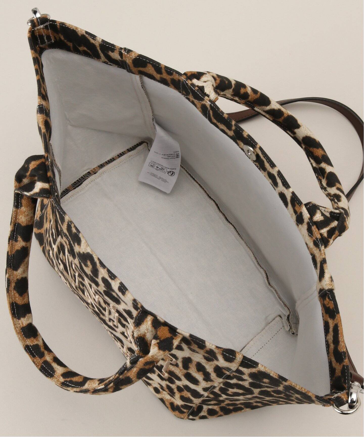 GANNI/ガニー】Small Easy Shopper Print：ショルダーバッグ 